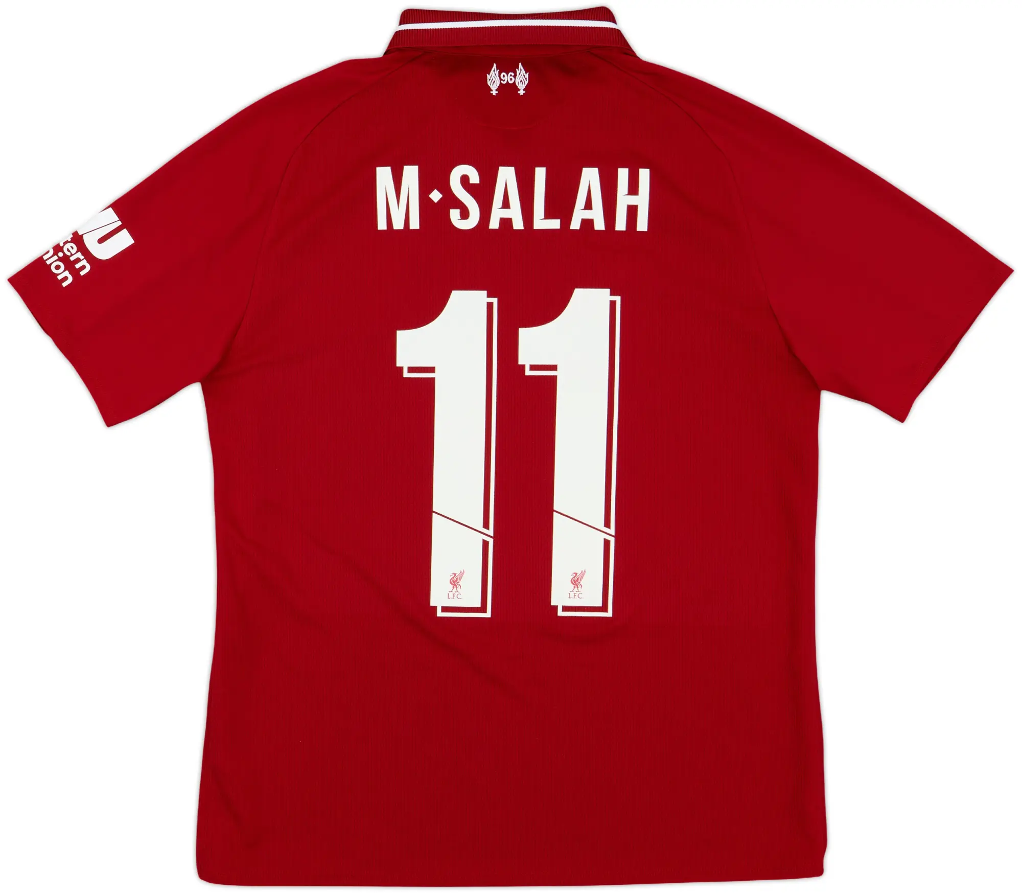 2018-19 Liverpool Home Shirt M. Salah #11 - 10/10 - (S)