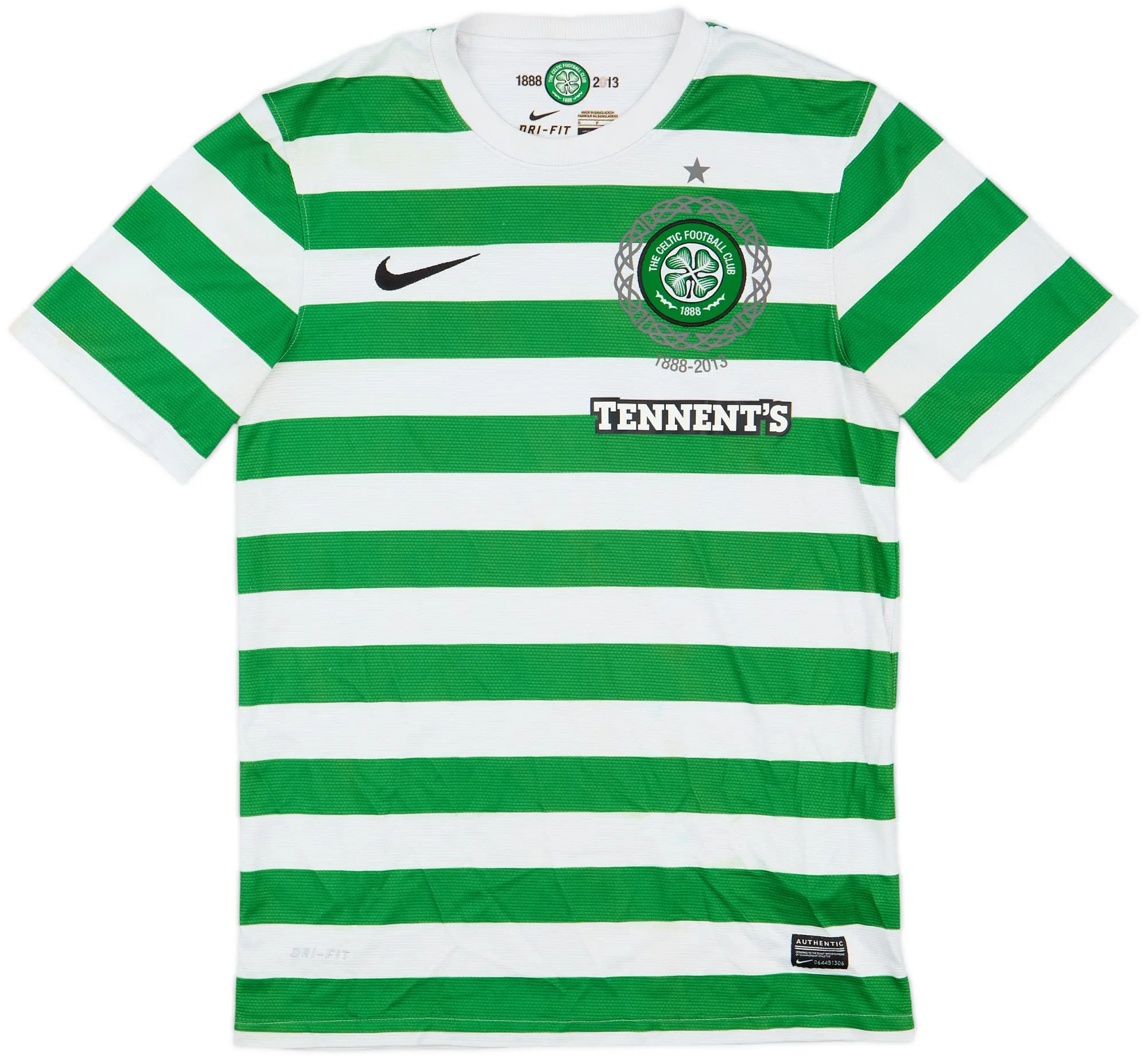 2012-13 Celtic '125th Anniversary' Home Shirt - 8/10 - (S)