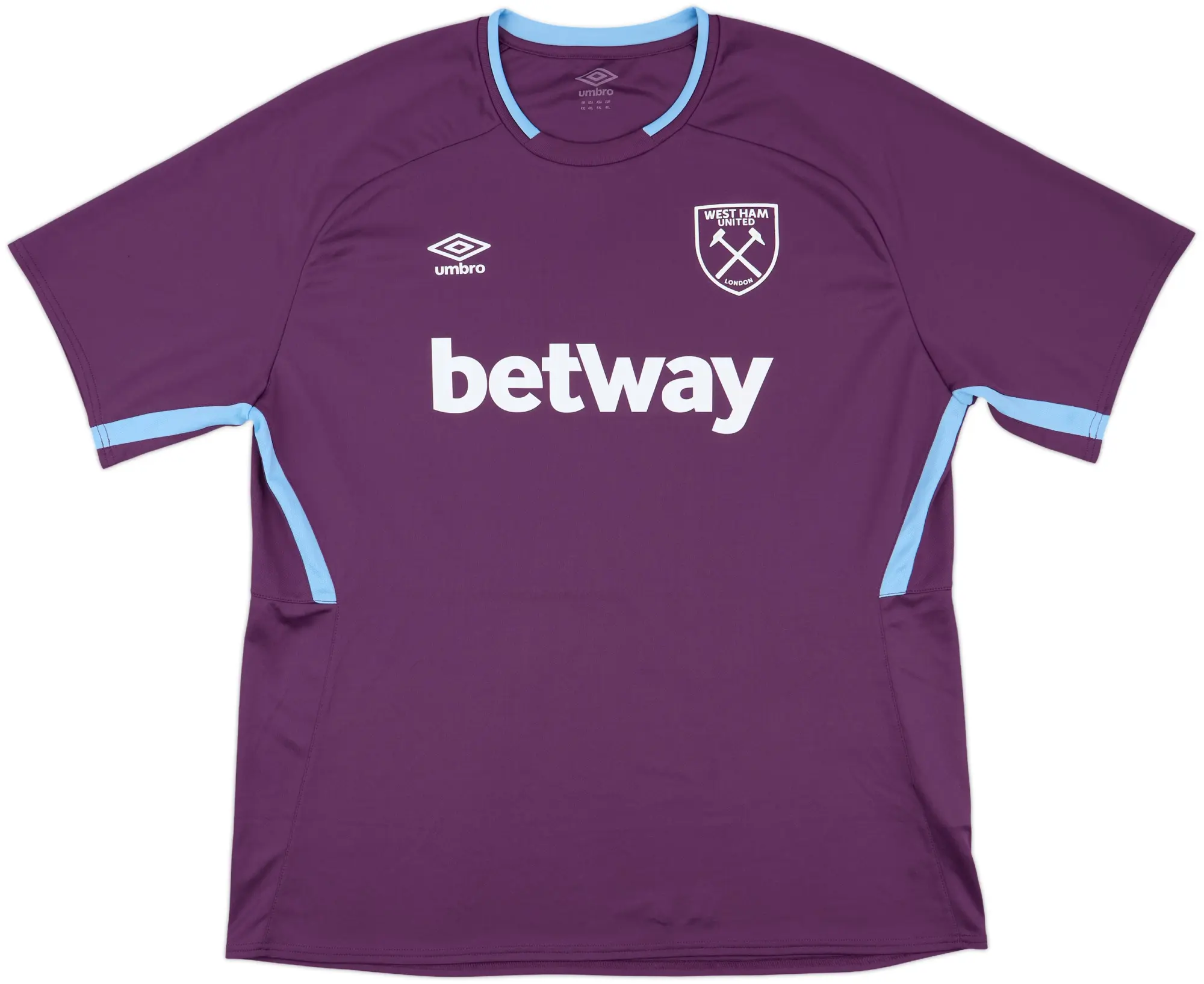 2019-20 West Ham Umbro Training Shirt - 9/10 - (4XL)