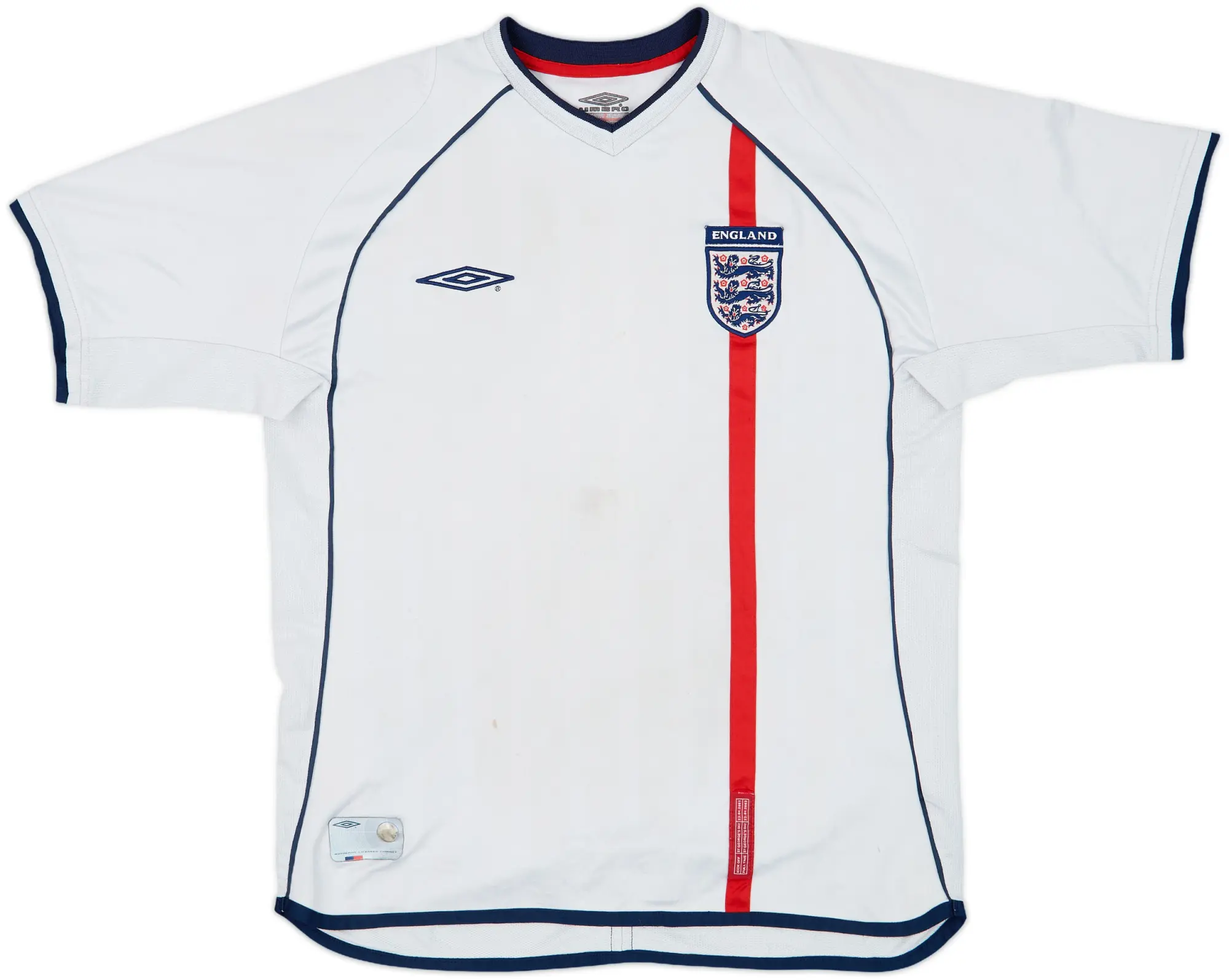 2001-03 England Home Shirt - 5/10 - (L)