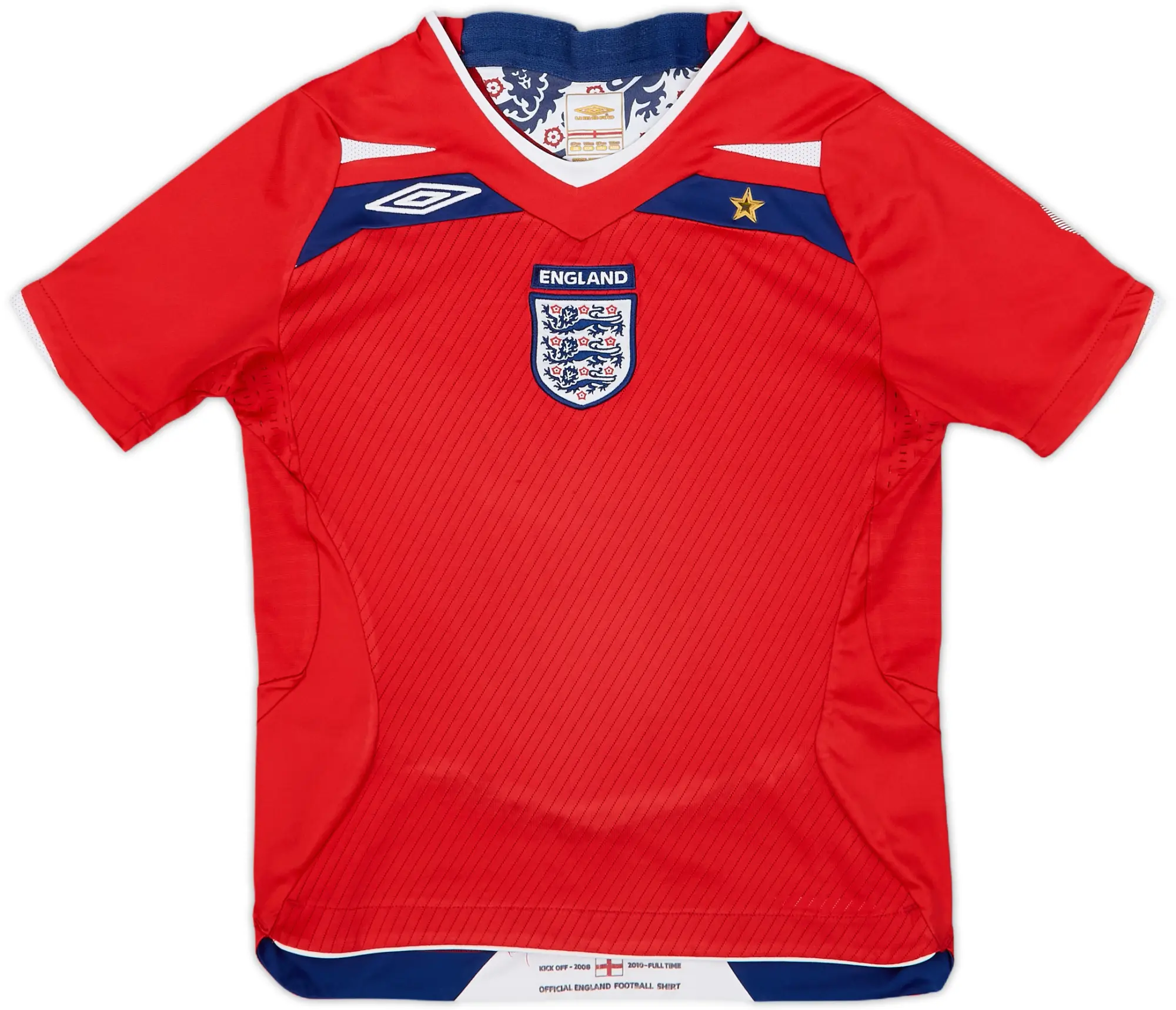 2008-10 England Away Shirt - 8/10 - (S.Boys)