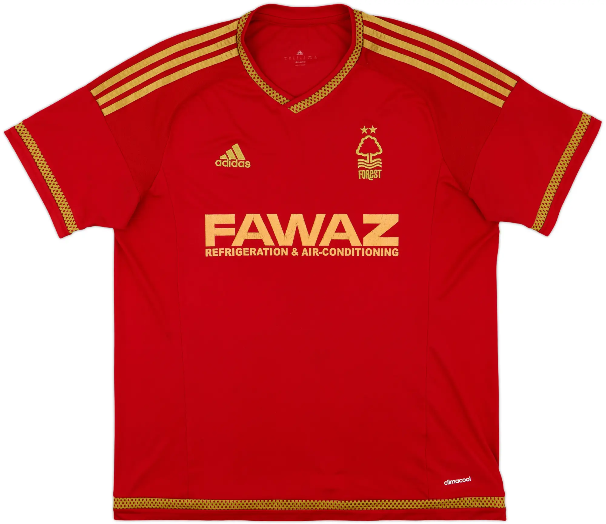 2015-16 Nottingham Forest Home Shirt - 7/10 - (XL)