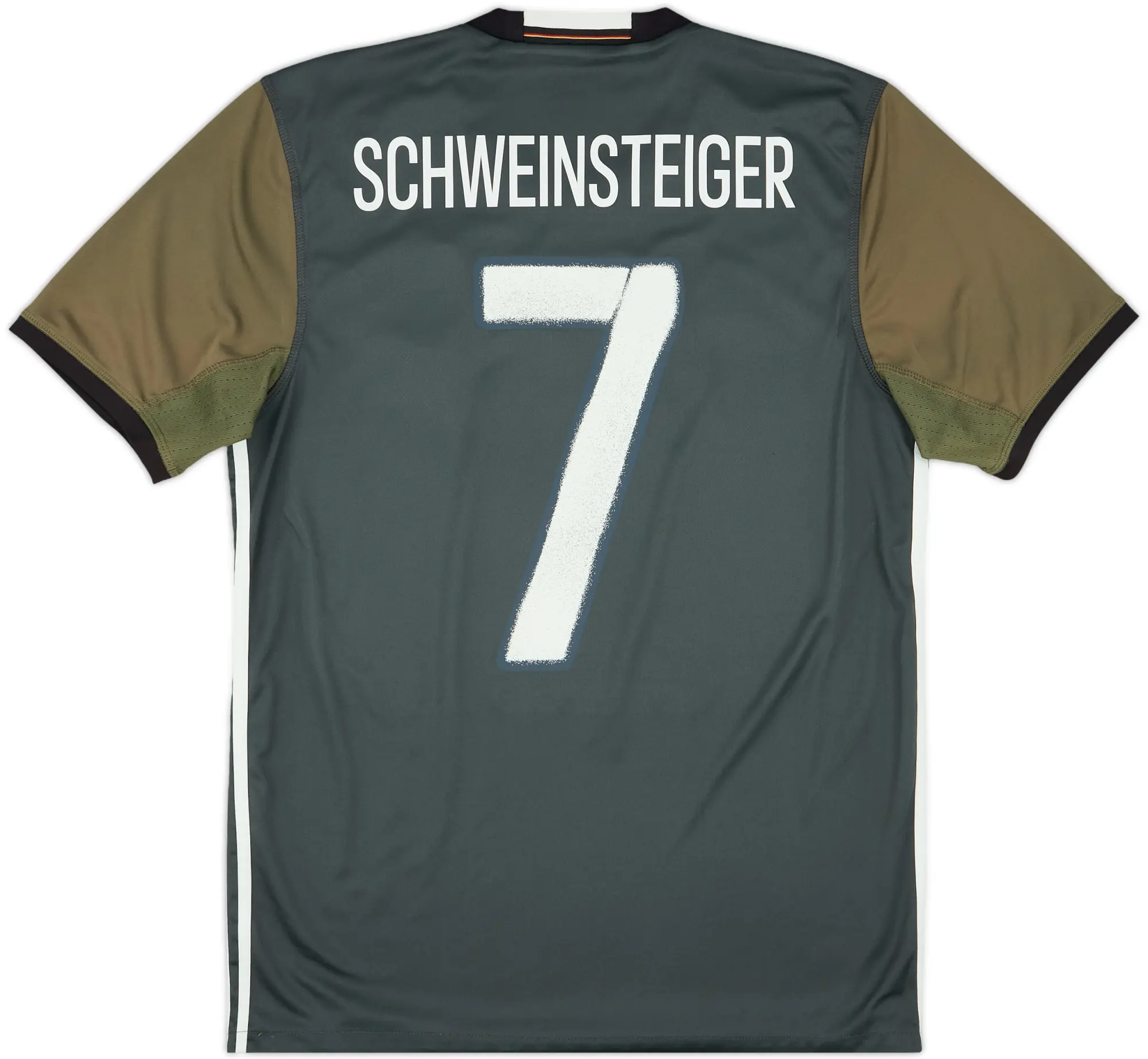 2015-17 Germany Away Shirt Schweinsteiger #7 - 7/10 - (M)