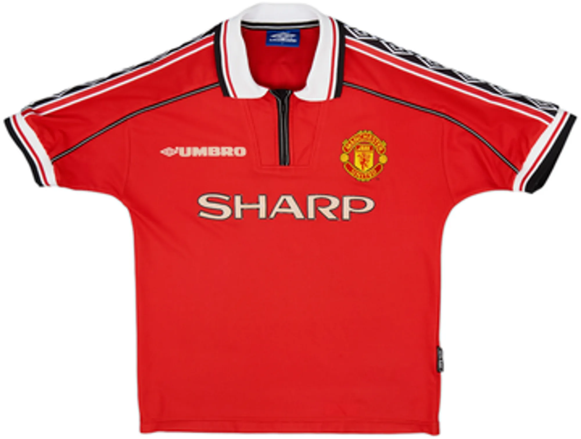 Umbro Manchester United Mens SS Home Shirt 1998/00