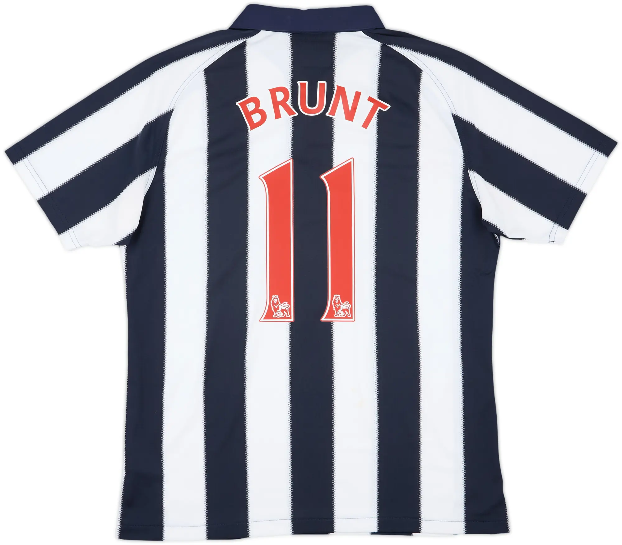 2010-11 West Brom Home Shirt Brunt #11 - 7/10 - (M)