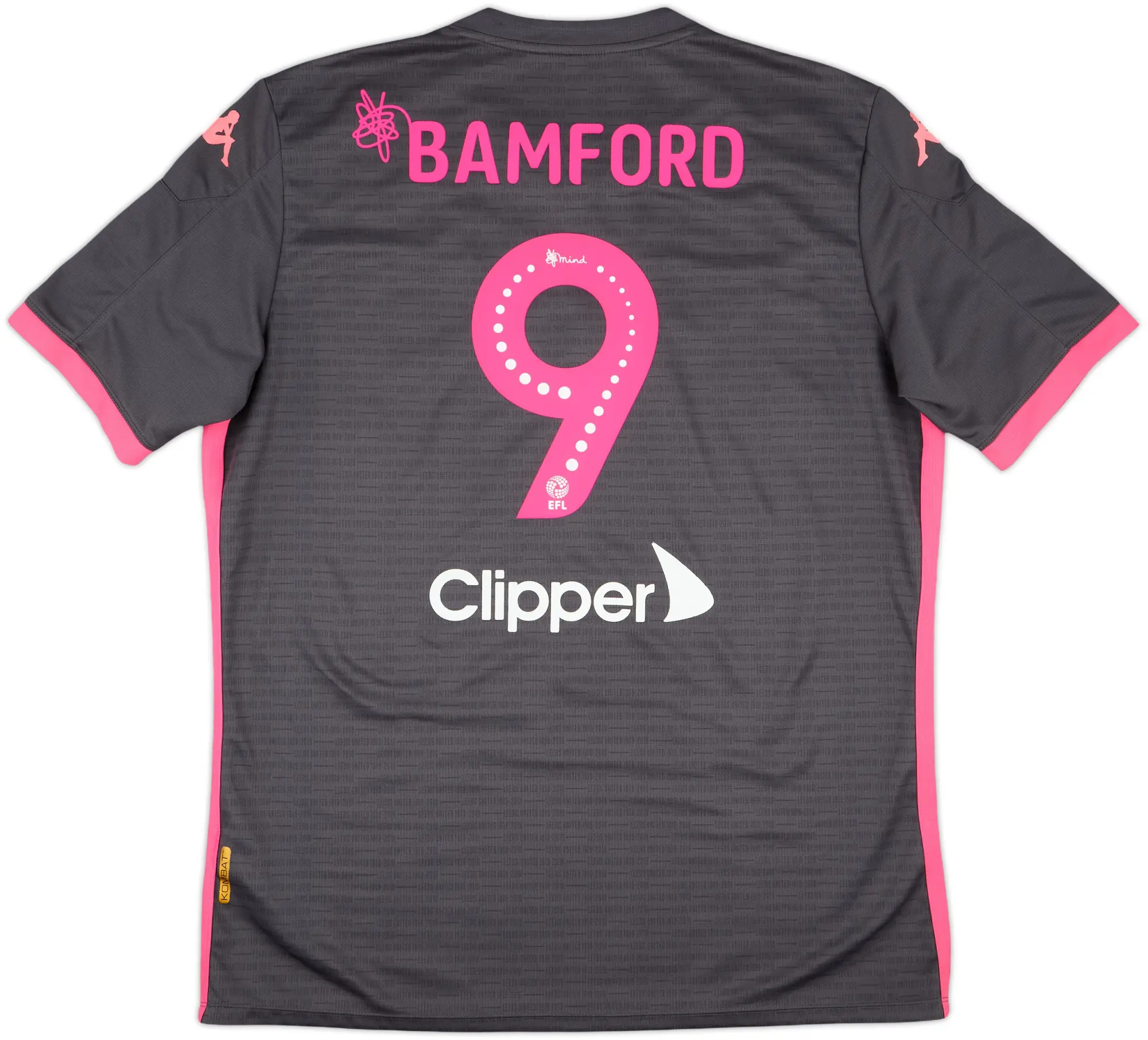 2019-20 Leeds United Away Shirt Bamford #9 - 7/10 - (XL)
