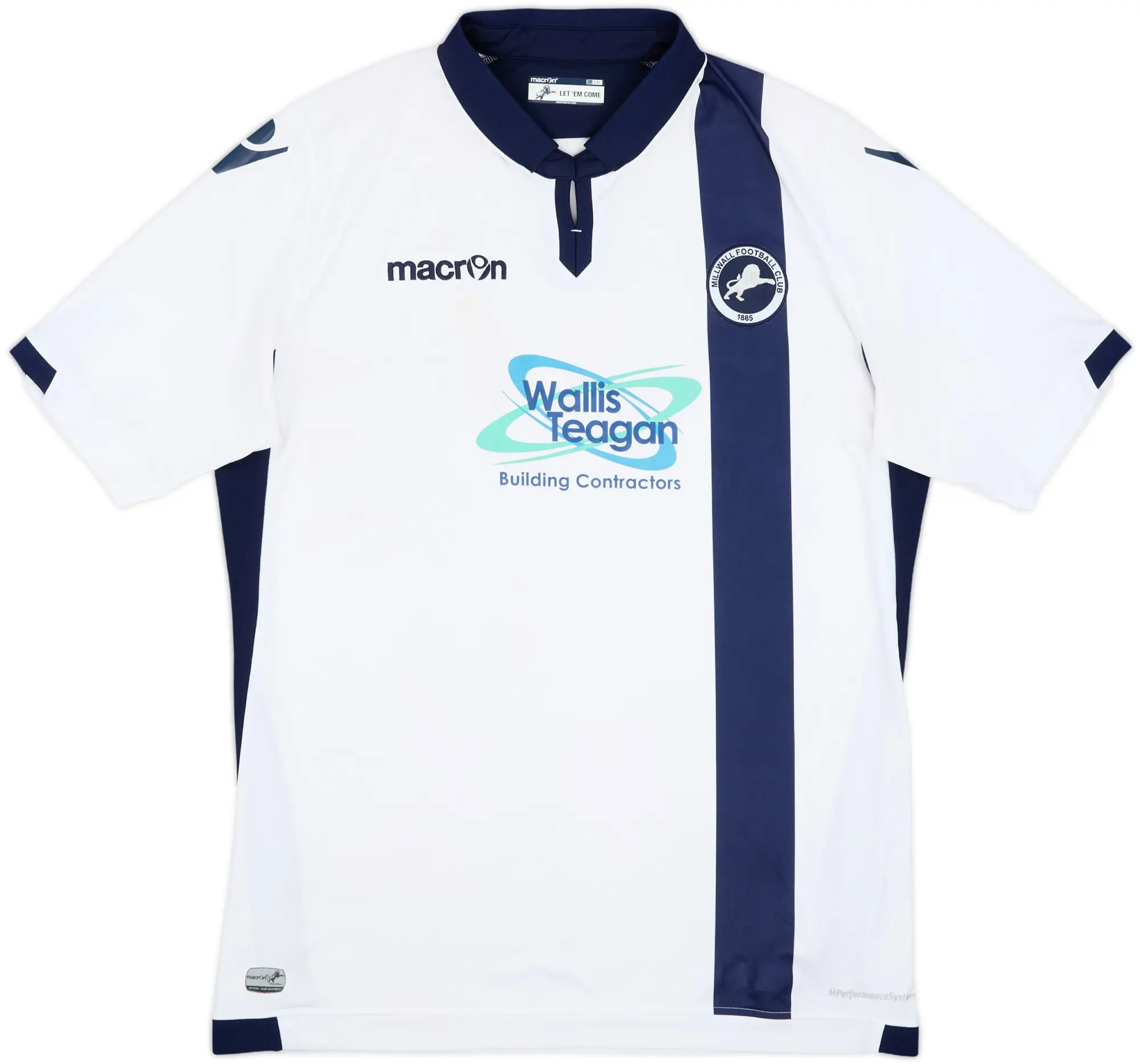 2015-16 Millwall Away Shirt - 8/10 - (XXL)