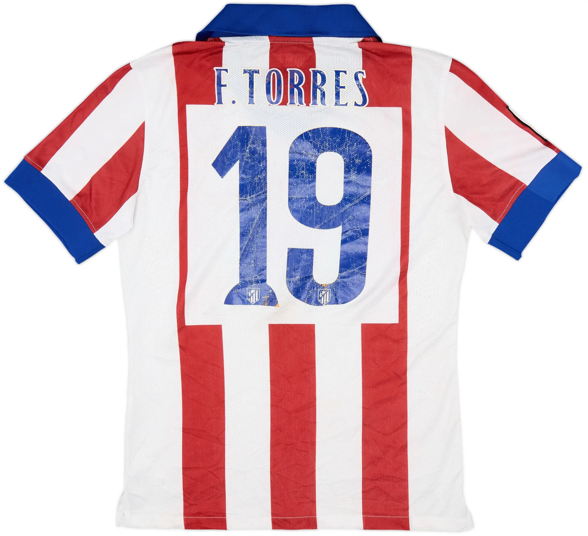Nike Atlético Madrid Mens SS Player Issue Home Shirt 2014/15