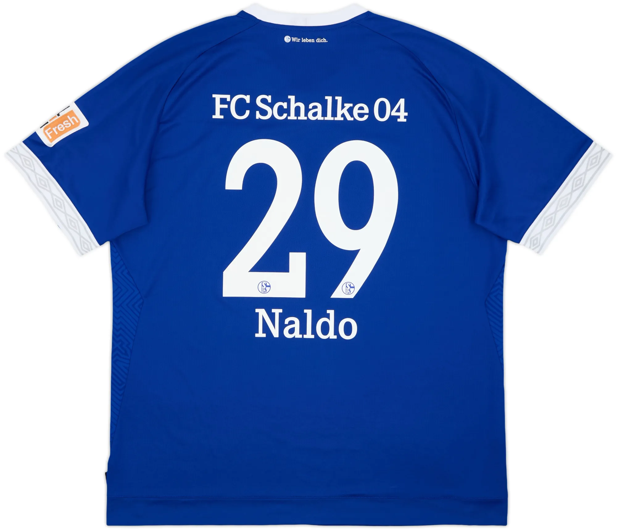 Umbro Schalke 04 Mens SS Home Shirt 2018/19