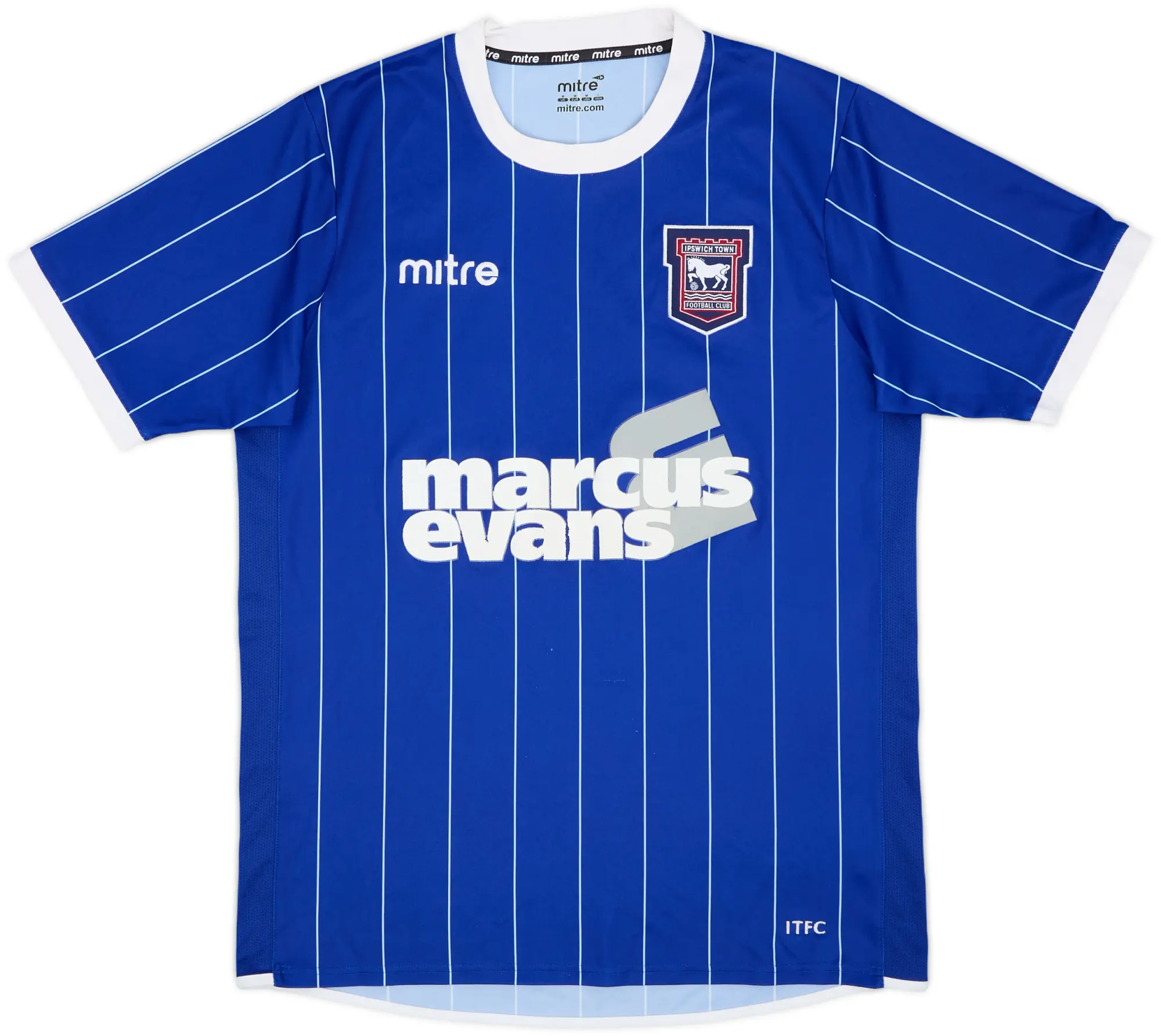2008-09 Ipswich Home Shirt - 7/10 - (M)