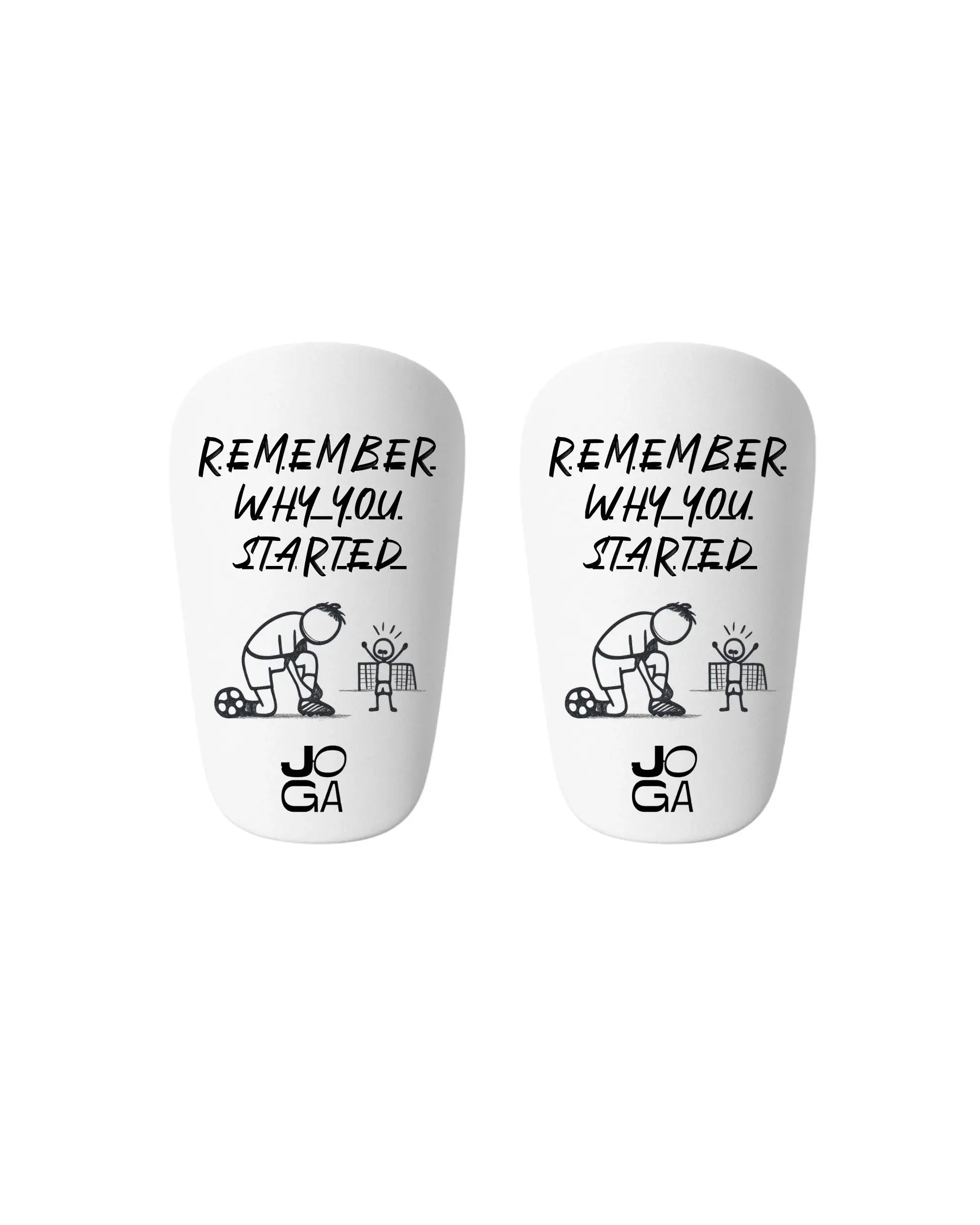 Motivational Shin Pads