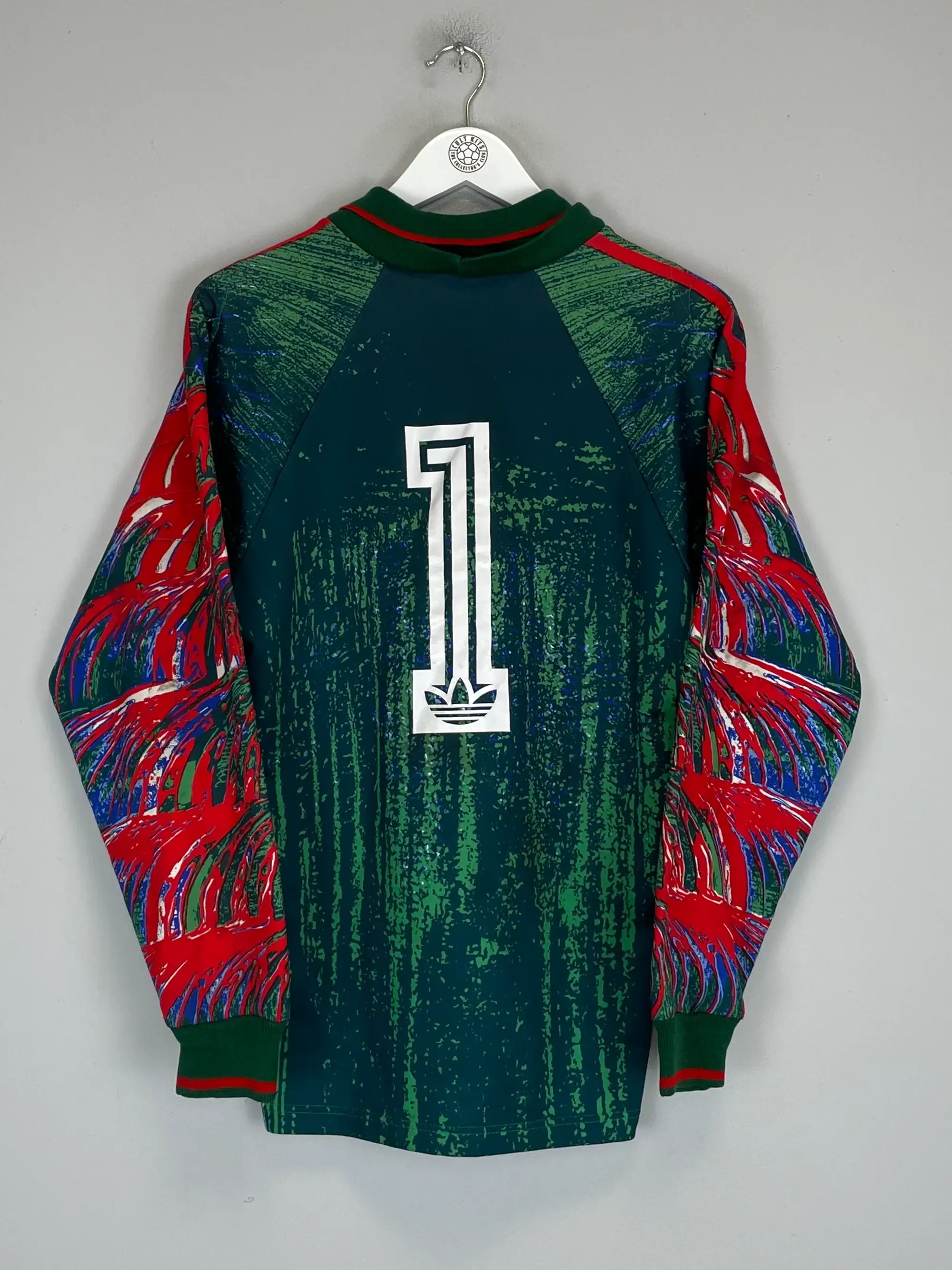 1992/93 FC LUZERN #1 *MATCH WORN* GK SHIRT (M) ADIDAS | CULT KITS
