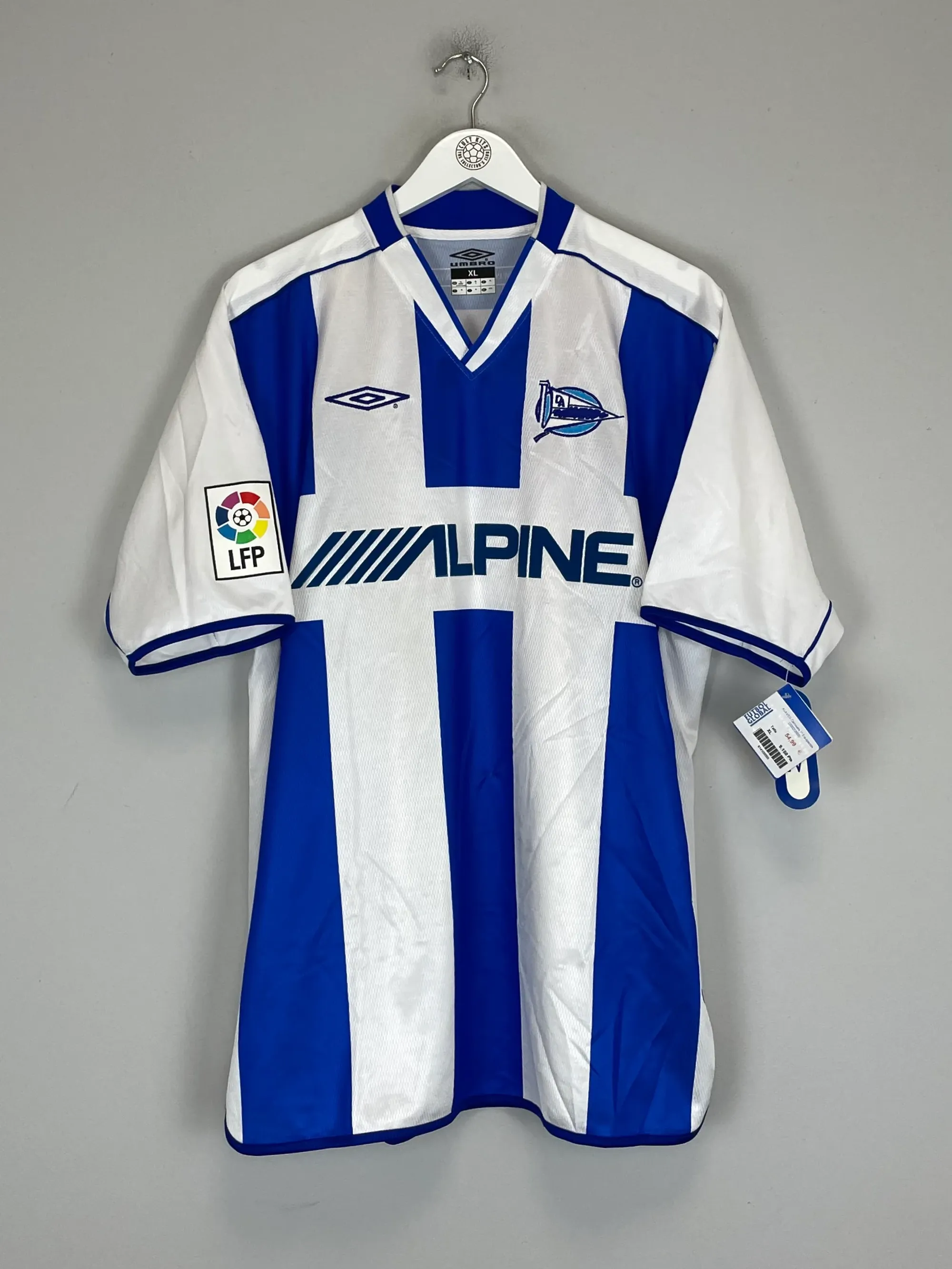 2002/03 ALAVES *BNWT* HOME SHIRT (XL) UMBRO | CULT KITS