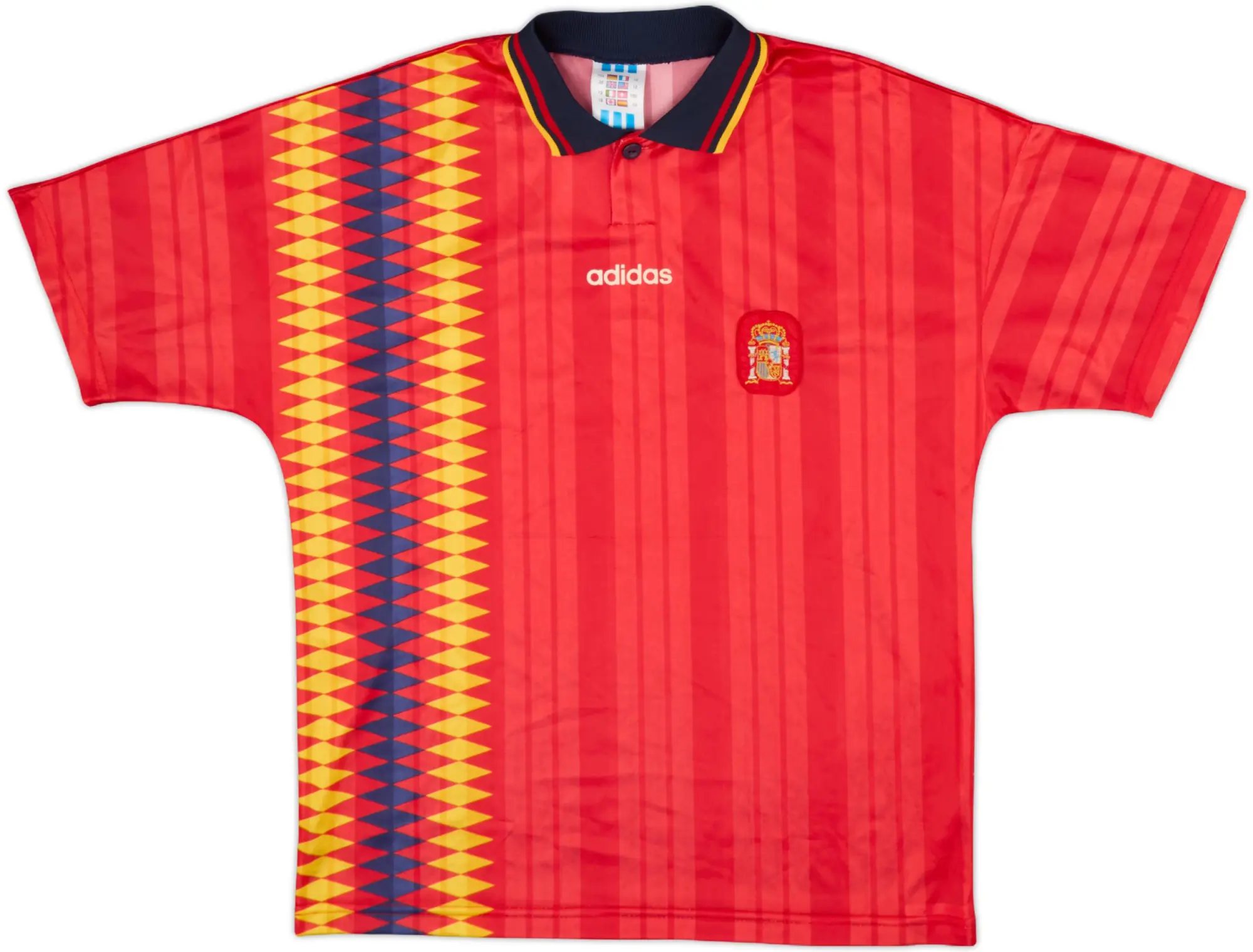 1994-96 Spain Home Shirt - 8/10 - (M.Boys)