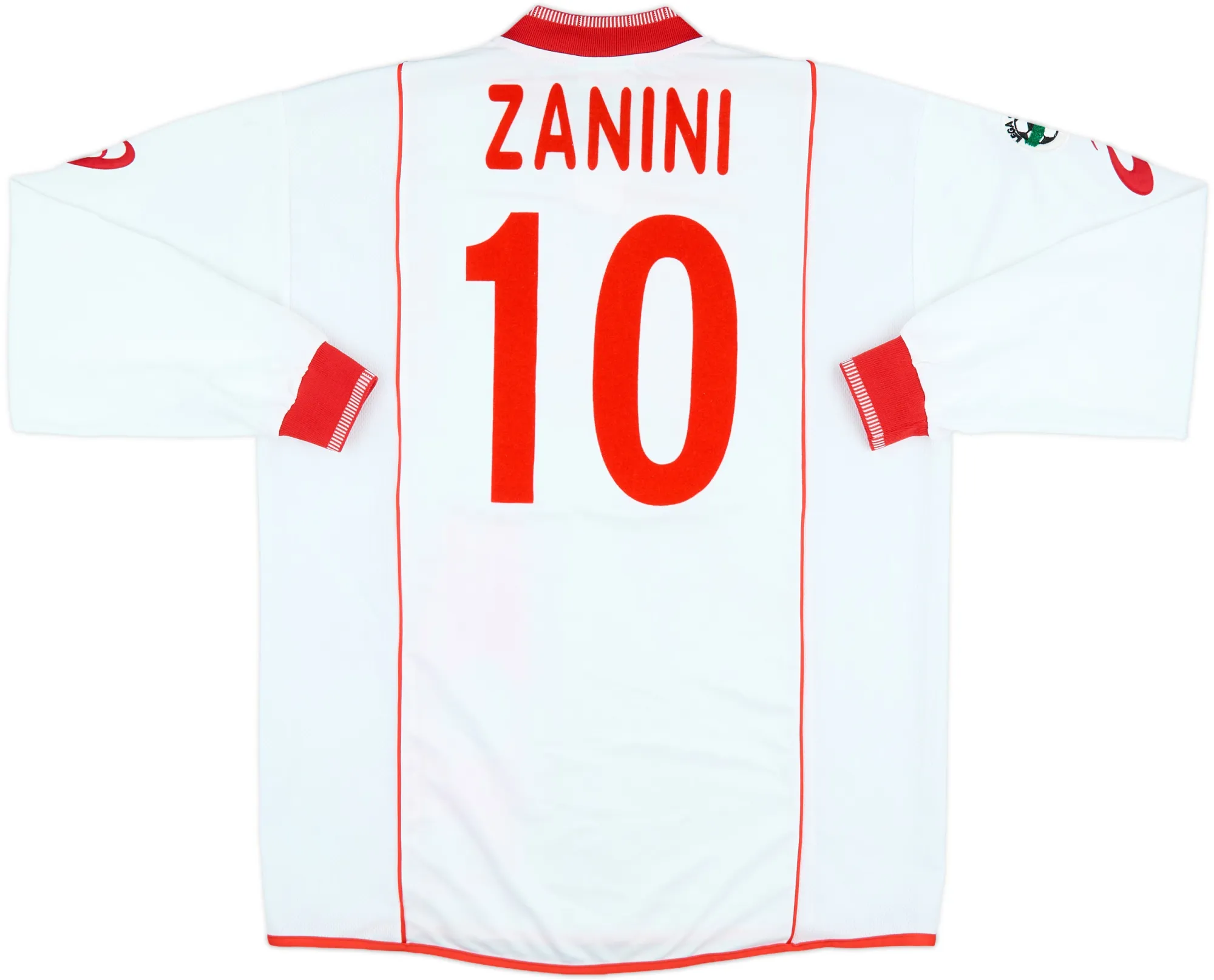 Asics Triestina Mens LS Player Issue Away Shirt 2002/03