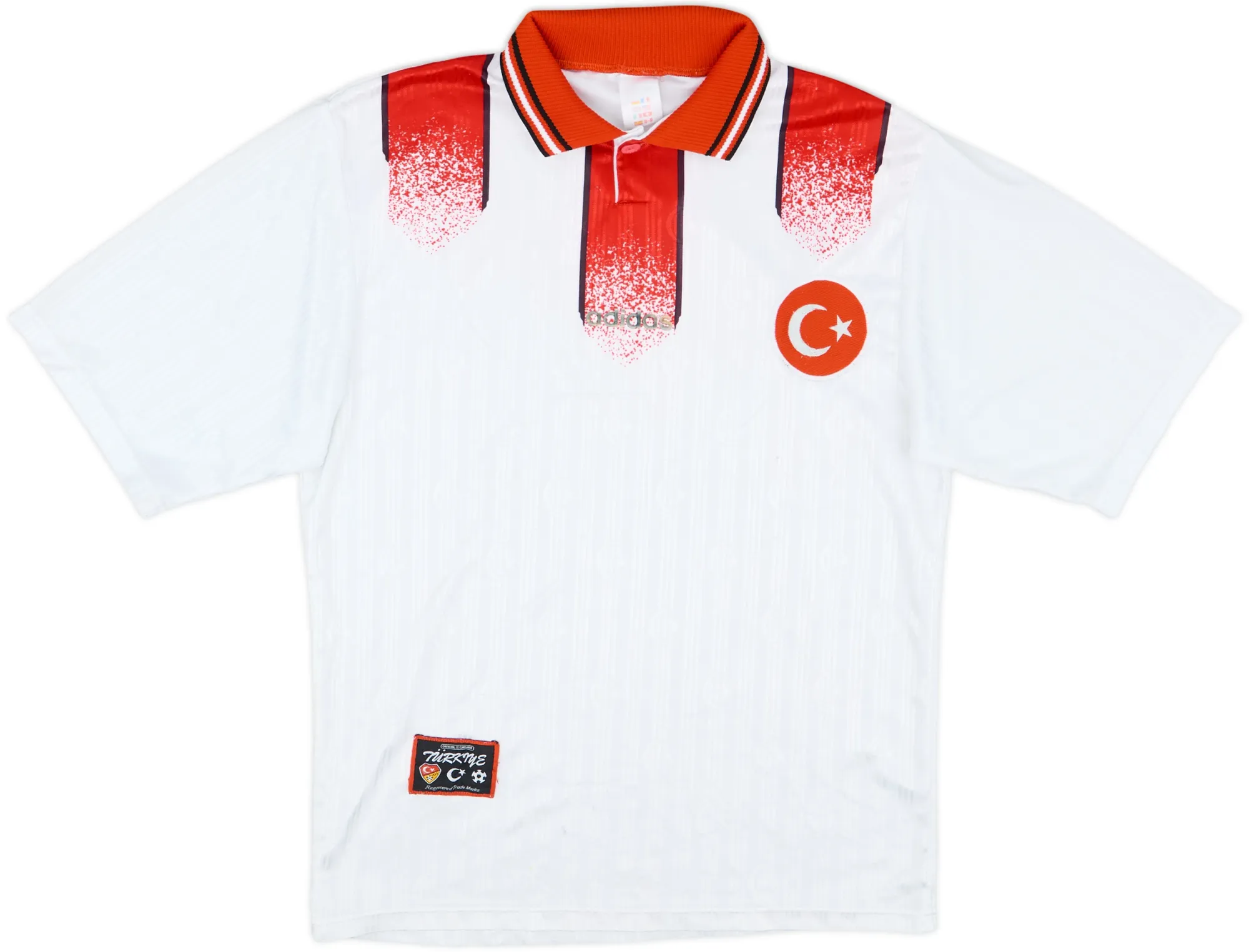adidas Turkey Mens SS Away Shirt 1996