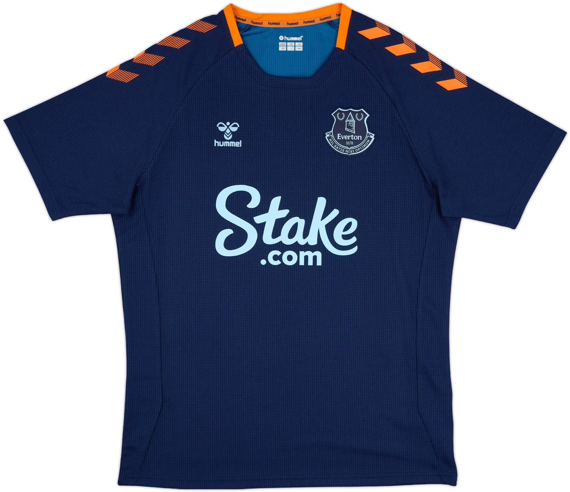 Hummel Everton Mens SS Home Shirt 2022/23