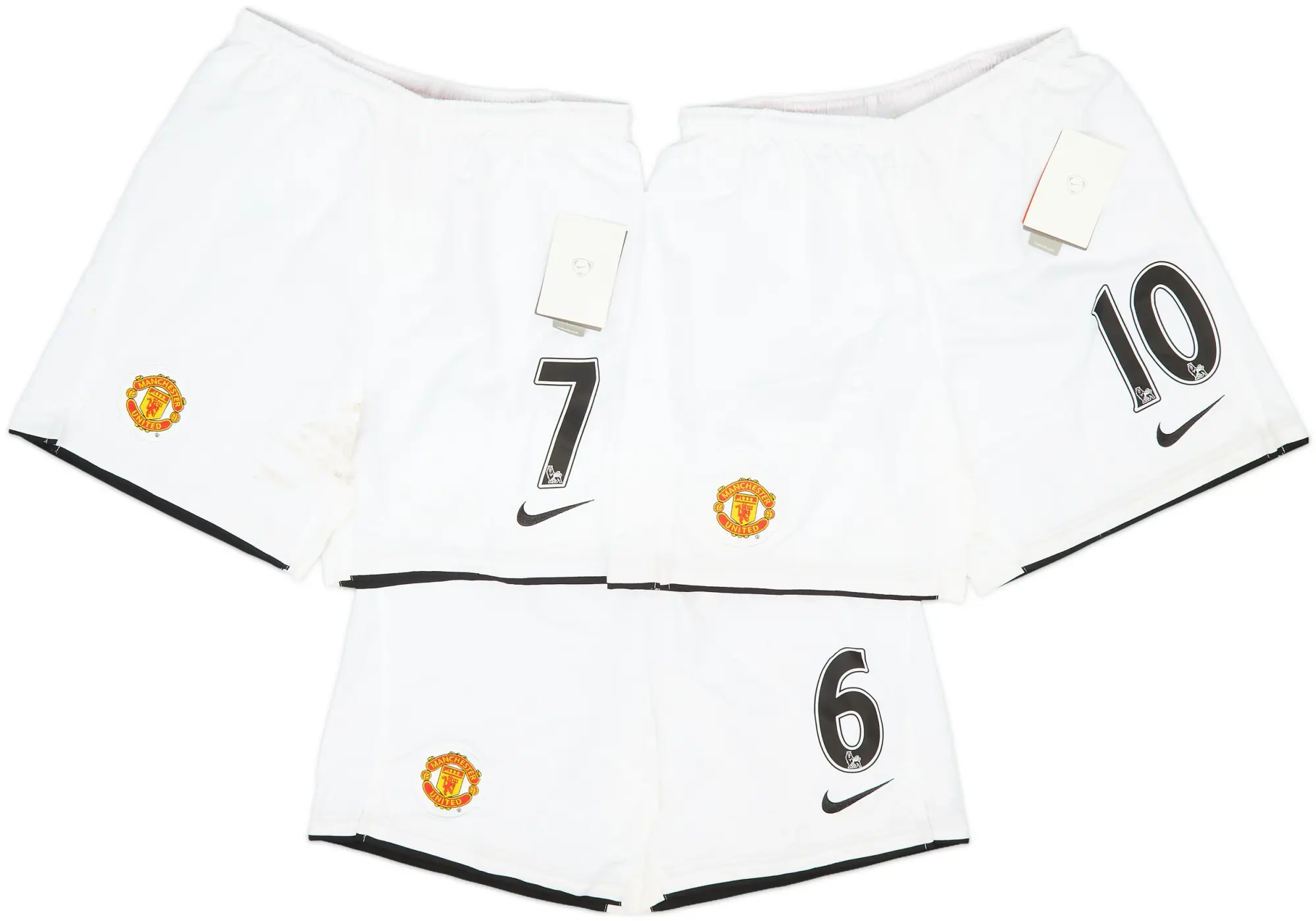 2007-09 Manchester United Home Shorts (M.Boys)