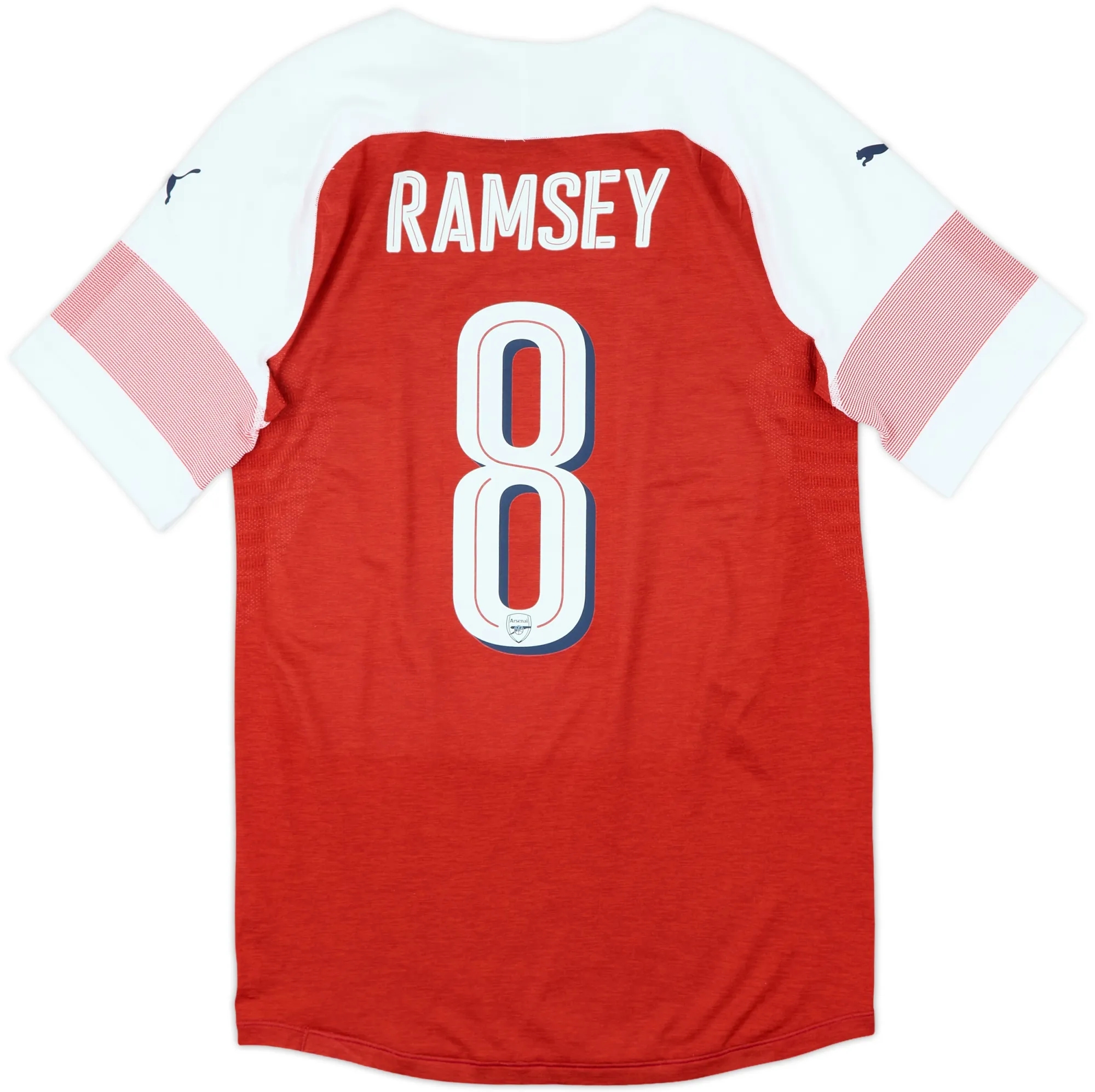 Puma Arsenal Mens SS Player Issue Home Shirt 2018/19