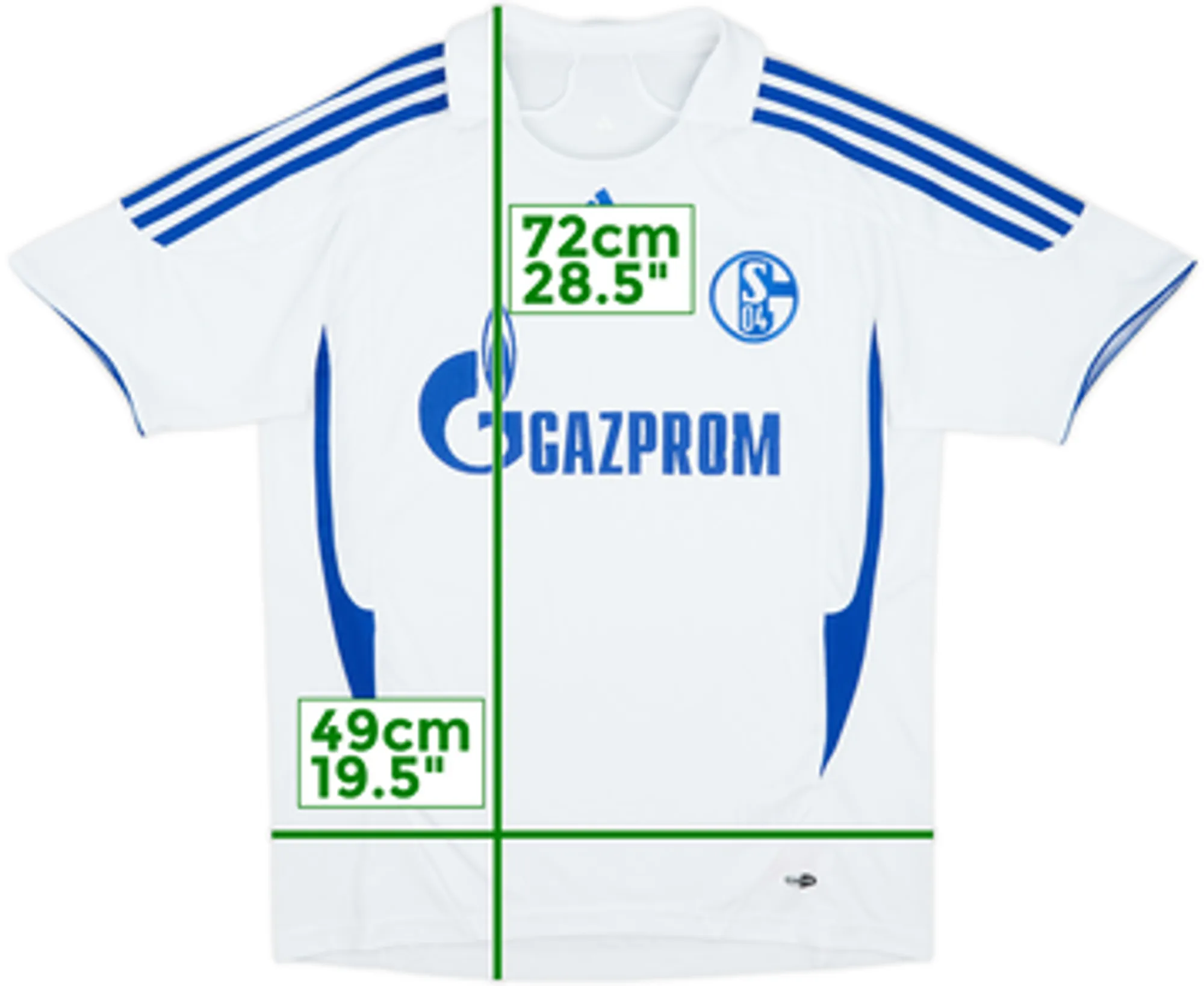adidas Schalke 04 Boys SS Away Shirt 2007/08