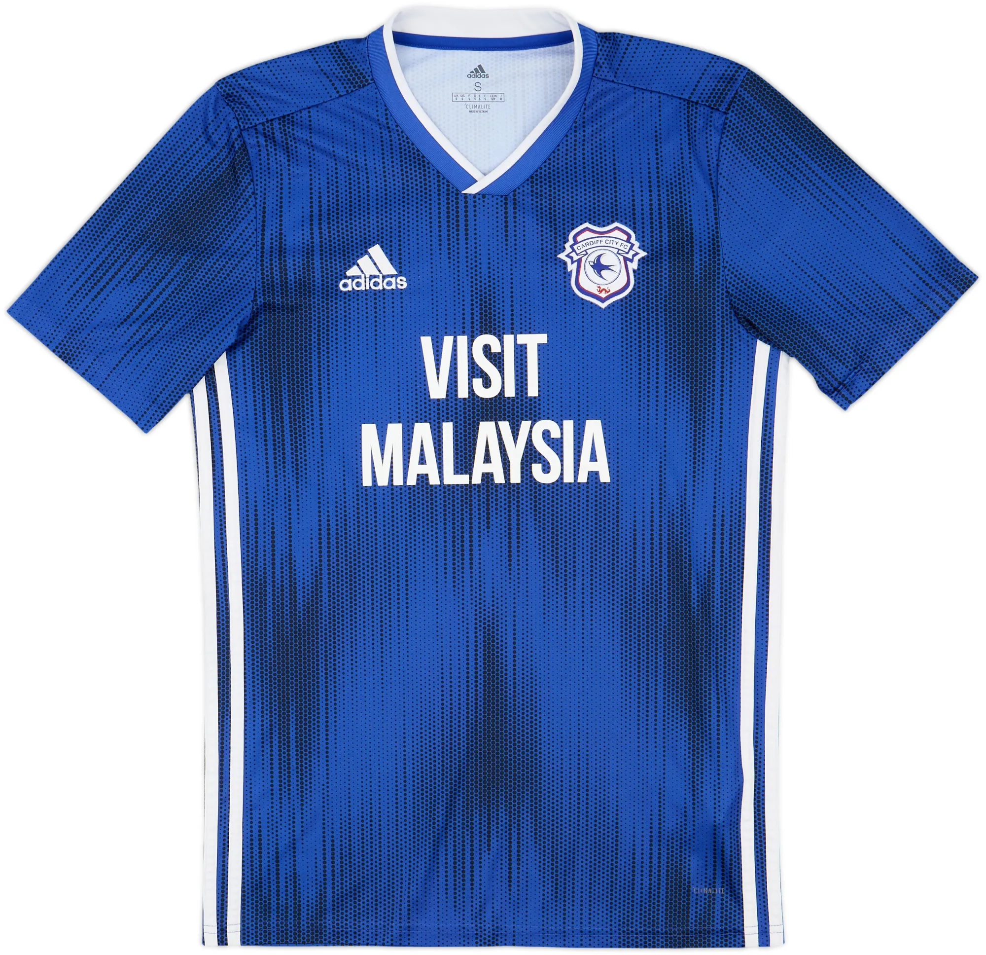 adidas Cardiff City Mens SS Home Shirt 2019/20