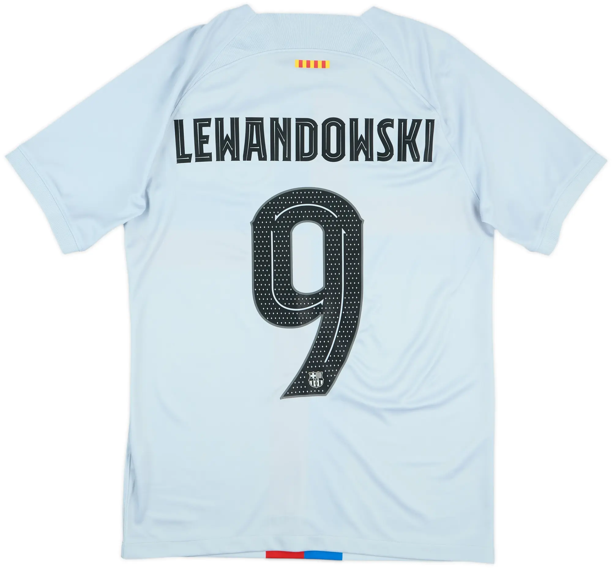 2022-23 Barcelona Third Shirt Lewandowski #9 - 10/10 - (S)