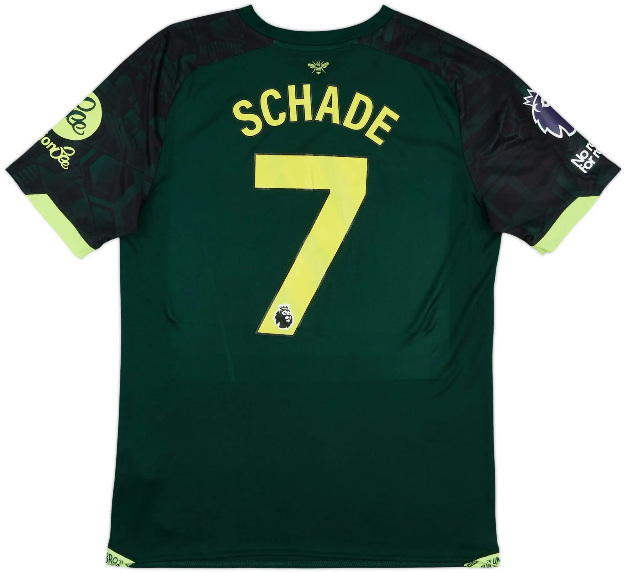 2024-25 Brentford Match Issue Third Shirt Schade #7