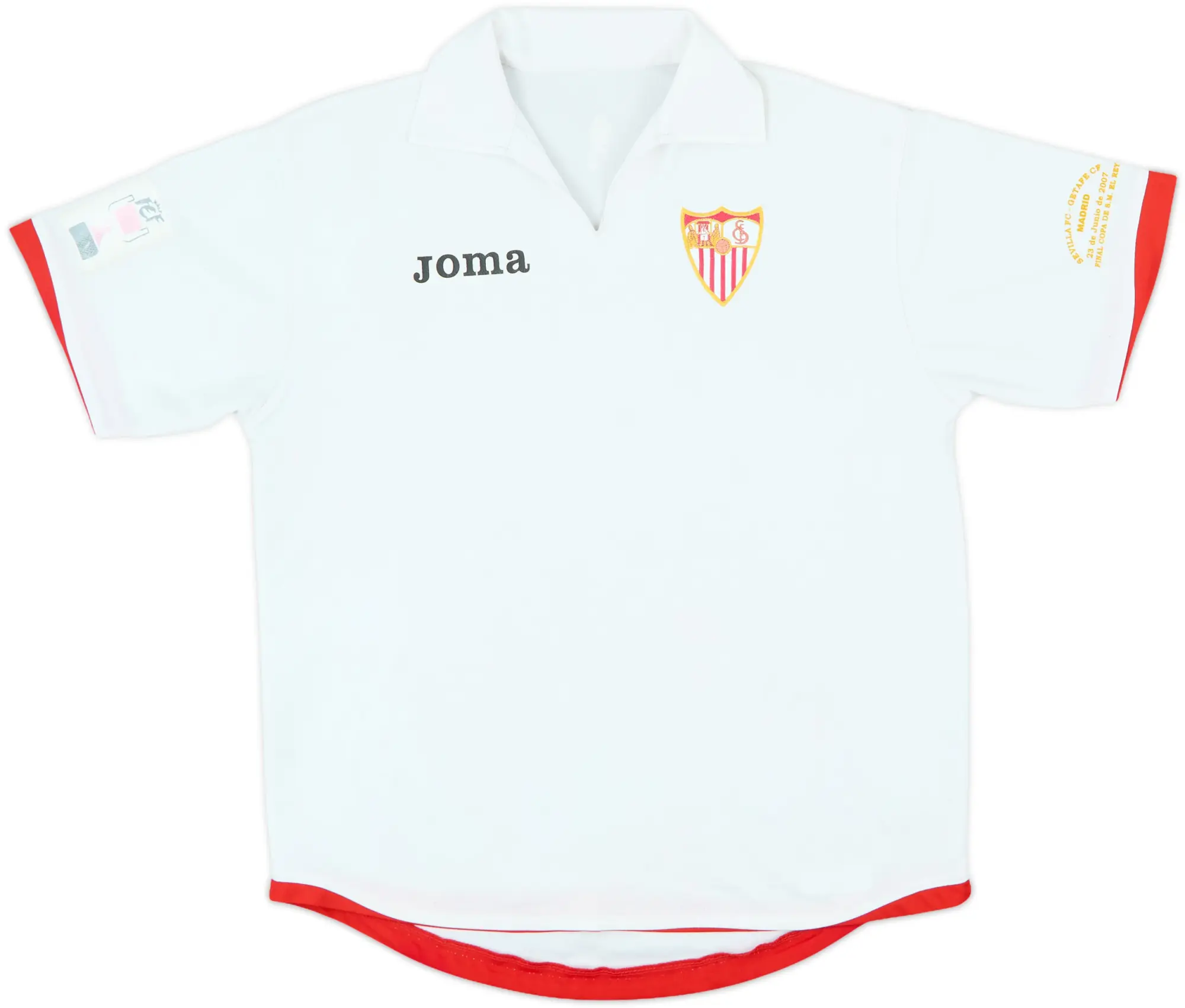 2007-08 Sevilla Cup Final Shirt - 5/10 - (L)