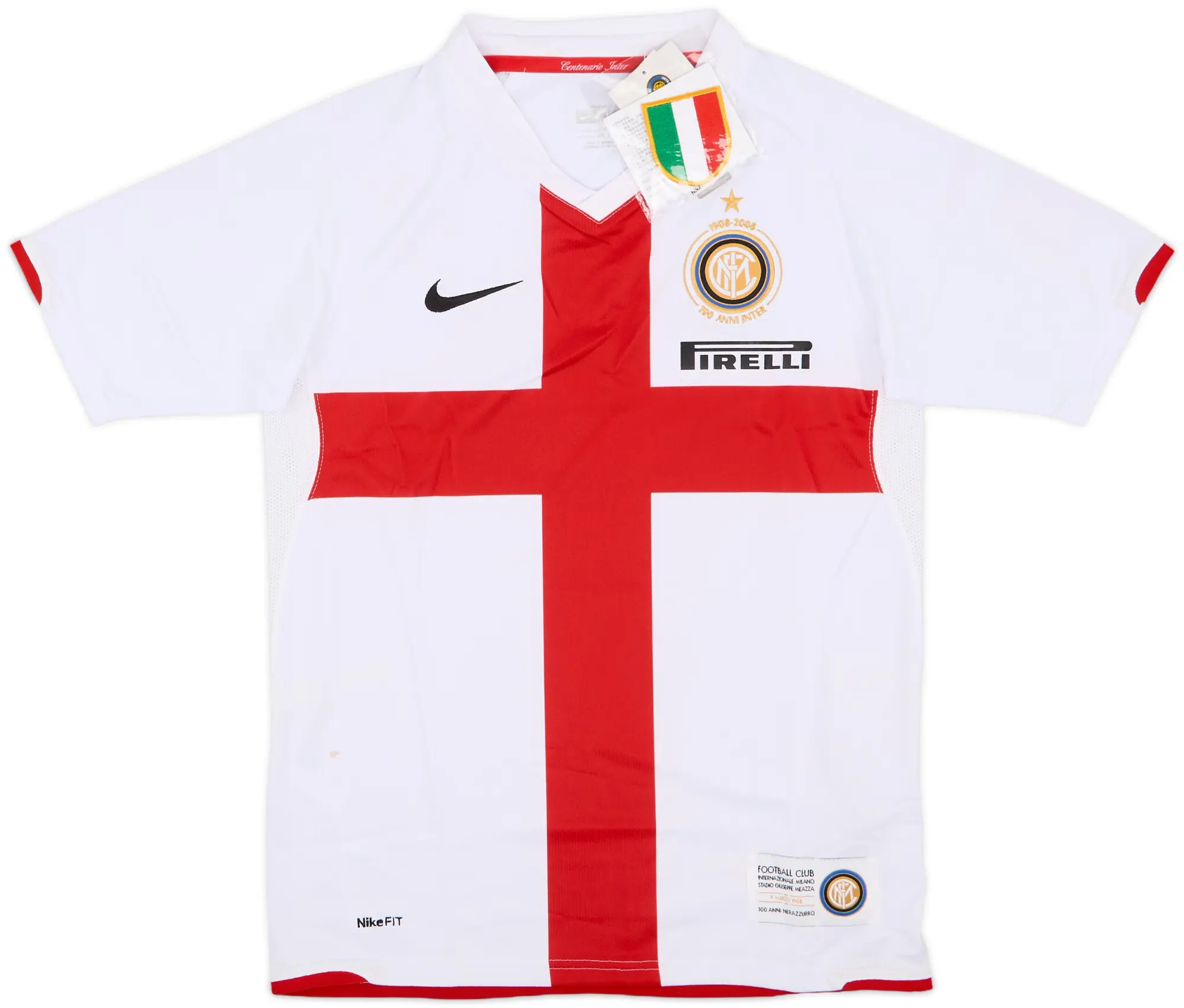 2007-08 Inter Milan Centenary Away Shirt (L.Boys)