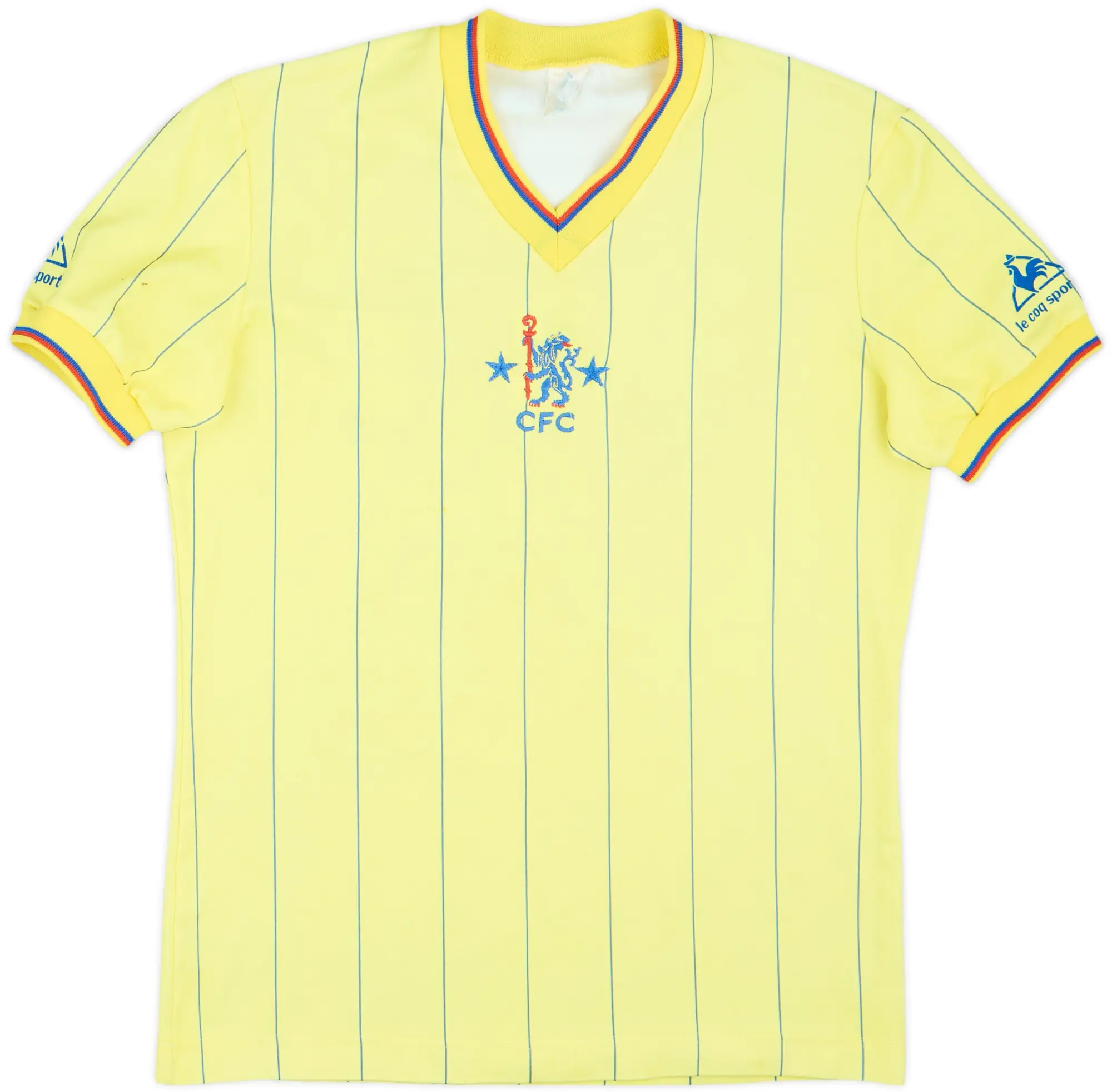 1981-83 Chelsea Away Shirt - 9/10 - (Y)