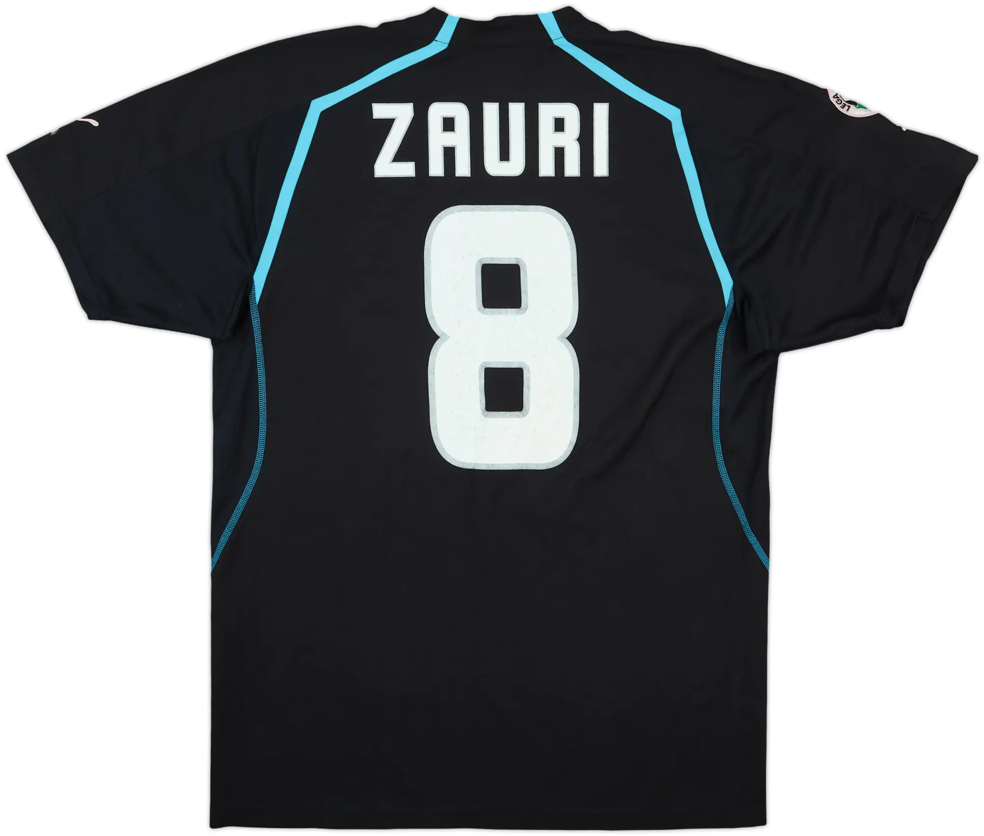 2004-05 Lazio Match Issue Third Shirt Zauri #8