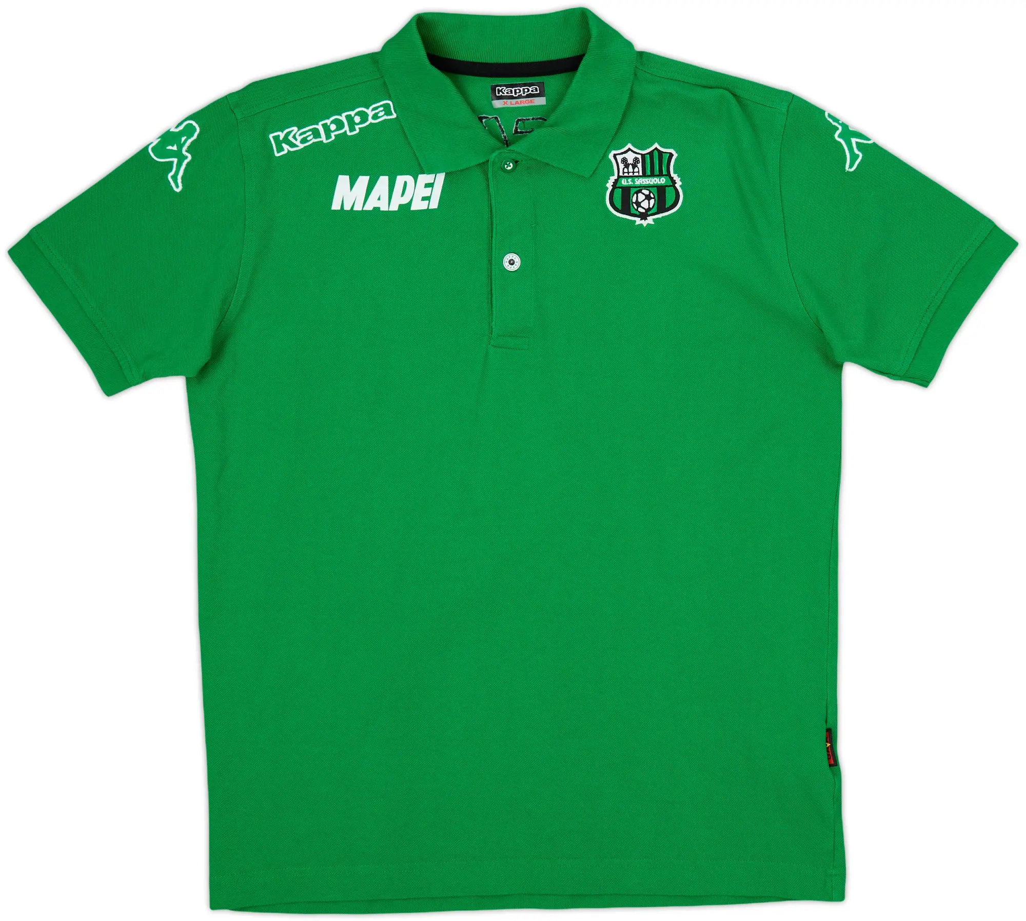2016-17 Sassuolo Kappa Polo Shirt - 10/10 - (XL)