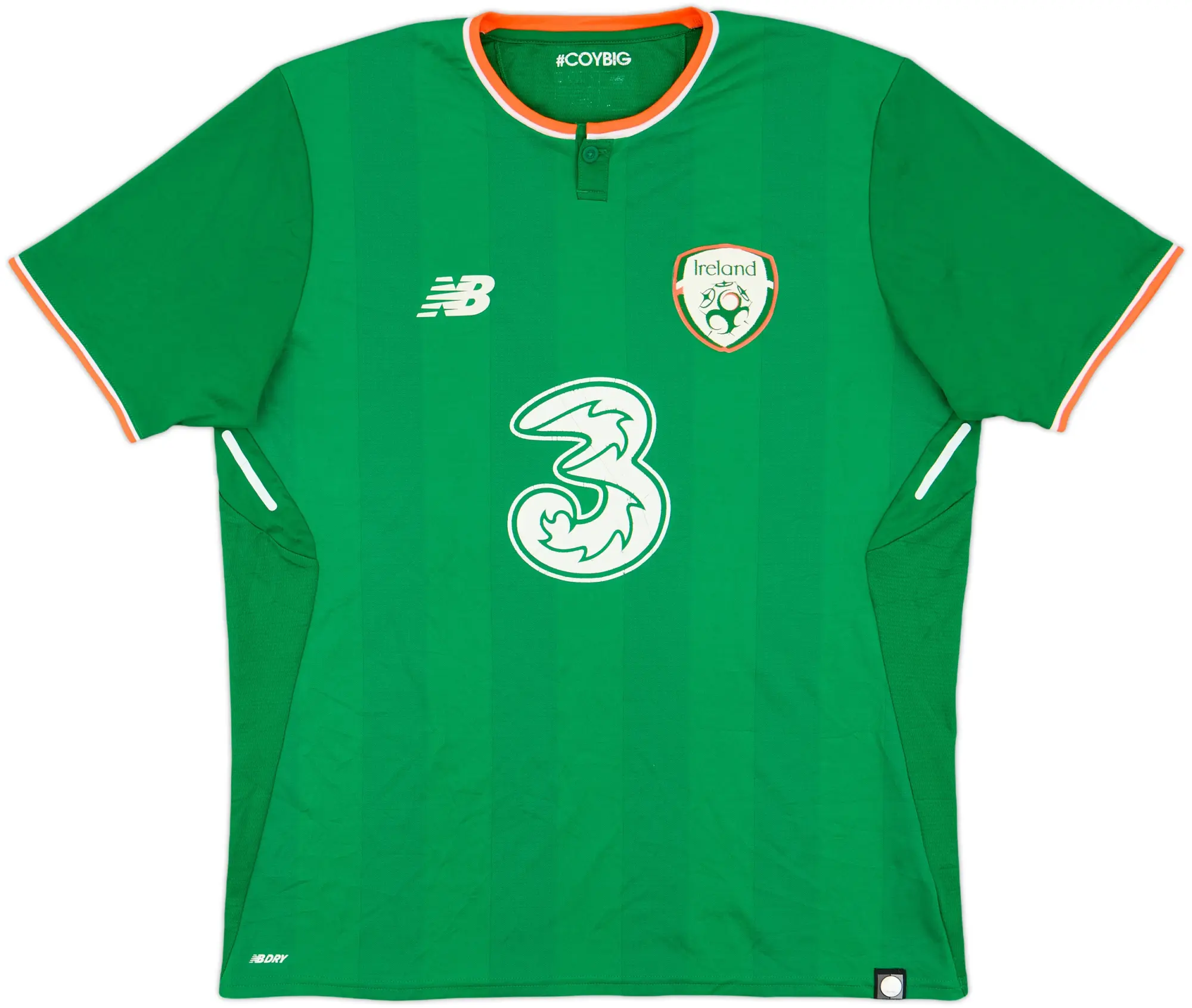 2017-18 Ireland Home Shirt - 5/10 - (L)