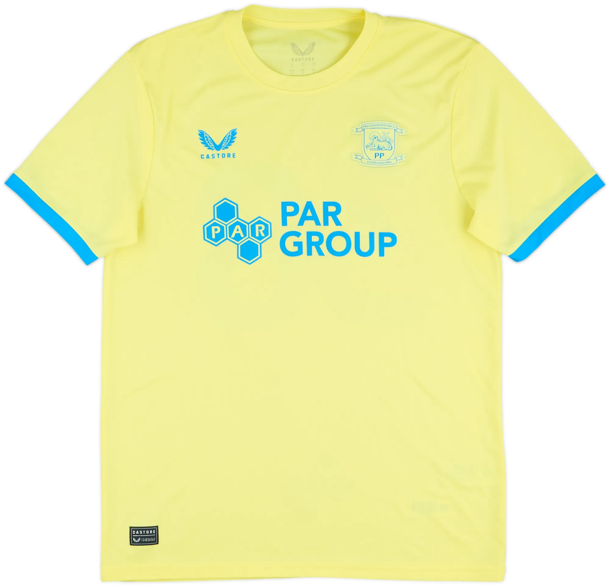 Castore Preston North End Mens LS Goalkeeper Player Issue Home Shirt 2024/25