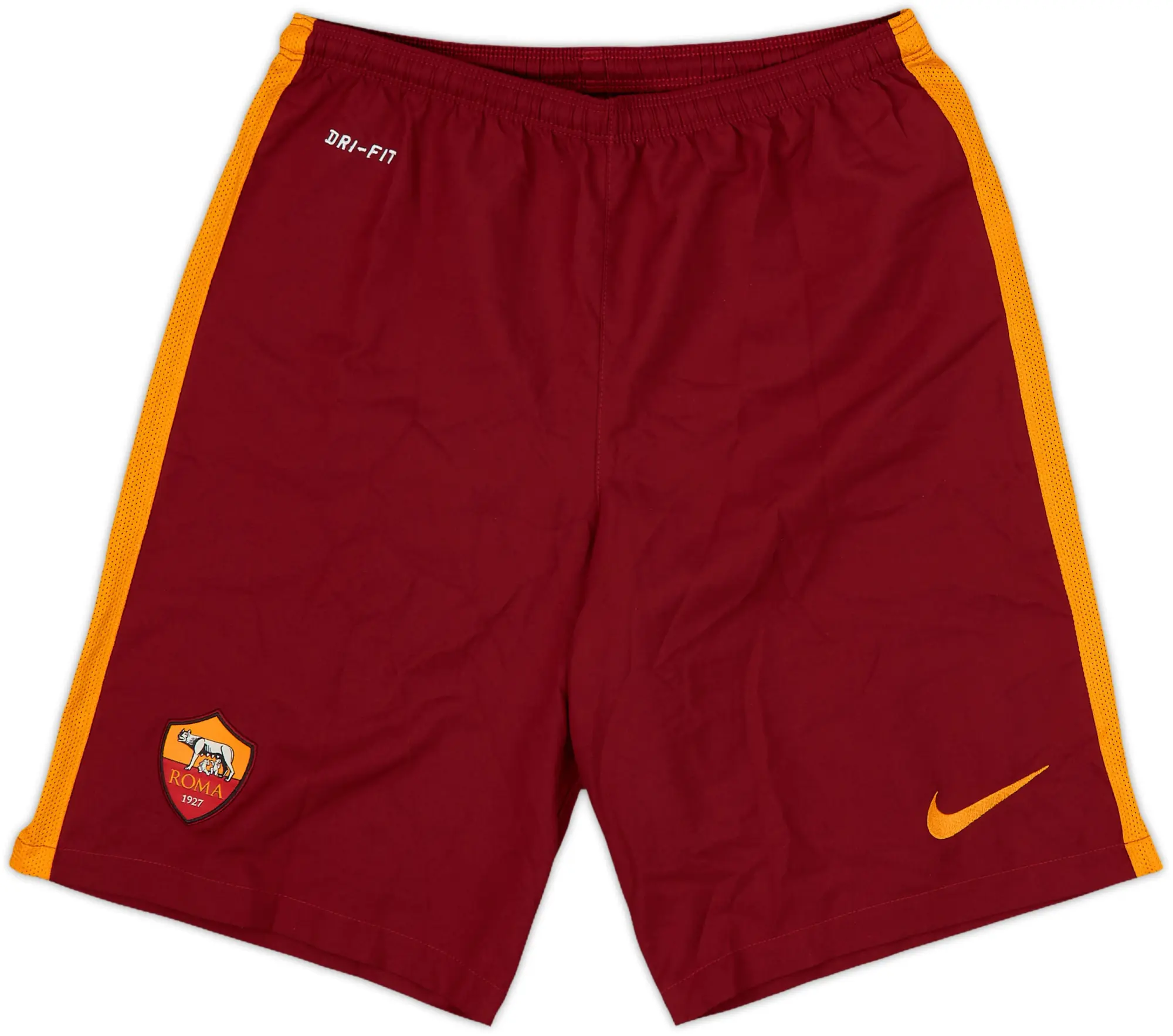 2015-16 Roma Alternate Home Shorts - 10/10 - (S)