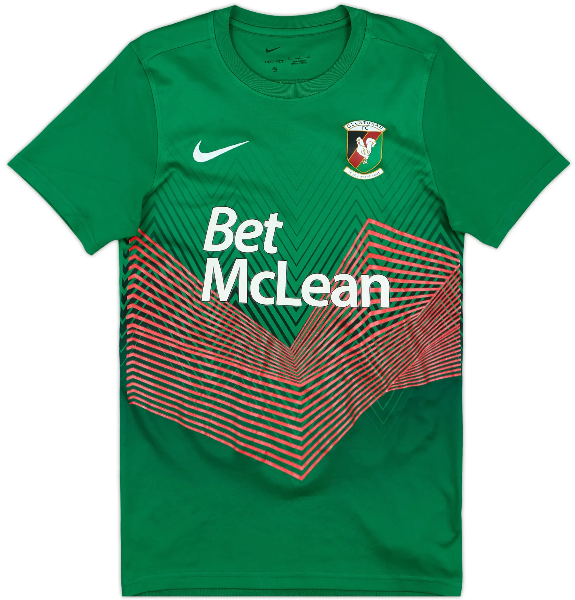 2021-22 Glentoran Home Shirt - 7/10 - (S)