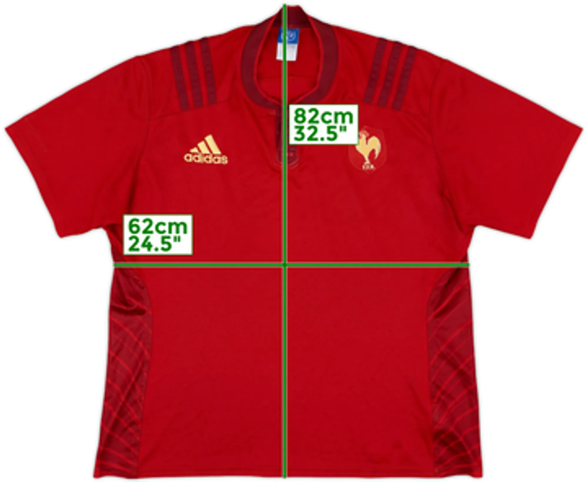 adidas France Mens SS Away Shirt 2014