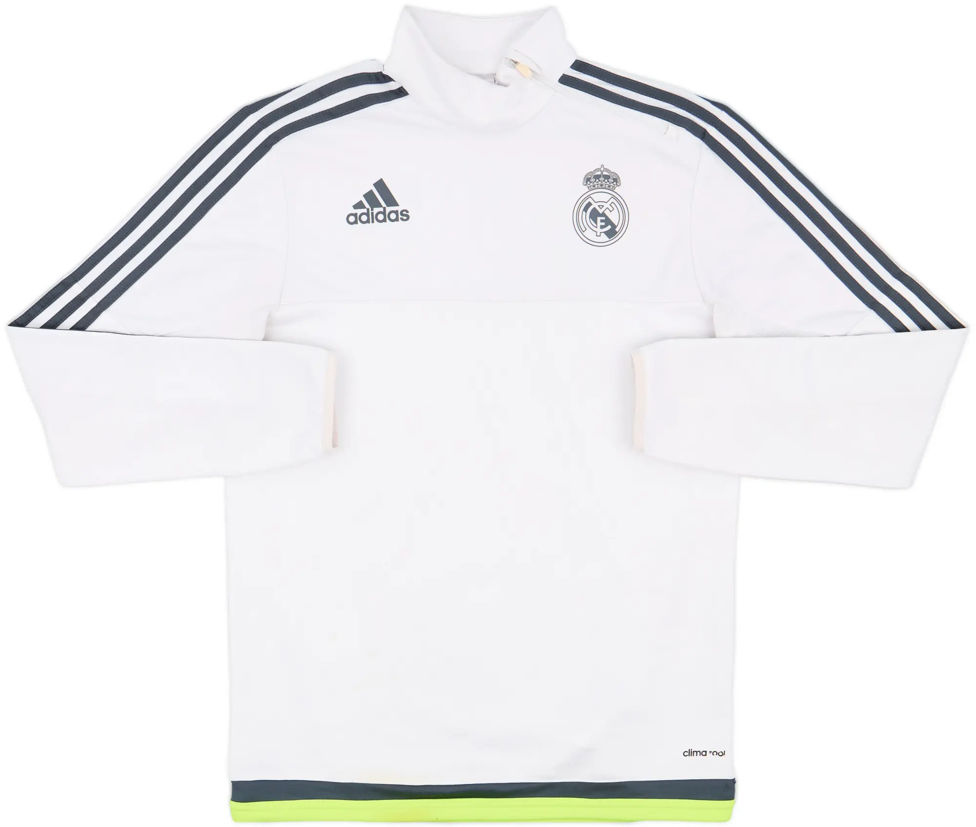 2015-16 Real Madrid adidas 1/4 Zip Training Top - 7/10 - (S)