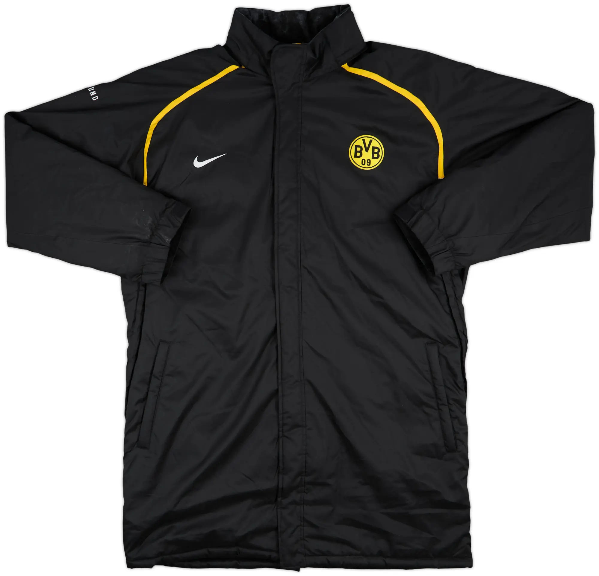 2007-08 Borussia Dortmund Nike Padded Bench Coat - 8/10 - (XL)