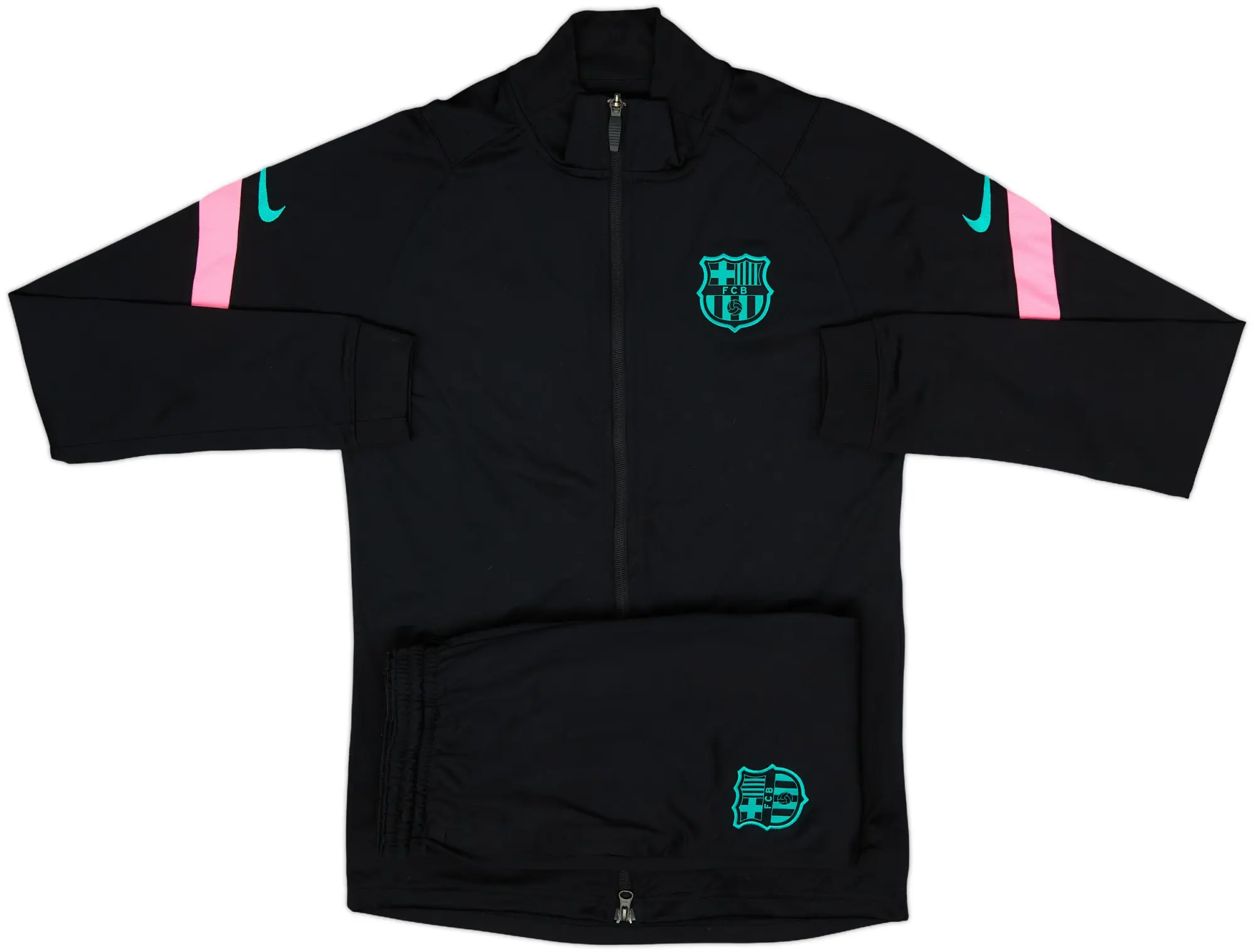 2020-21 Barcelona Nike Tracksuit - 9/10 - (S)