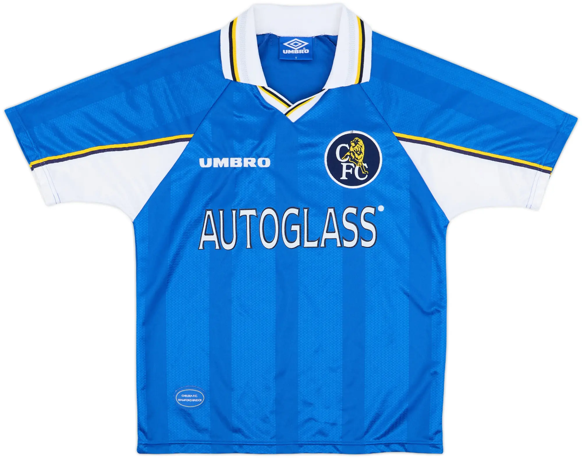1997-99 Chelsea Home Shirt - 8/10 - (Y)