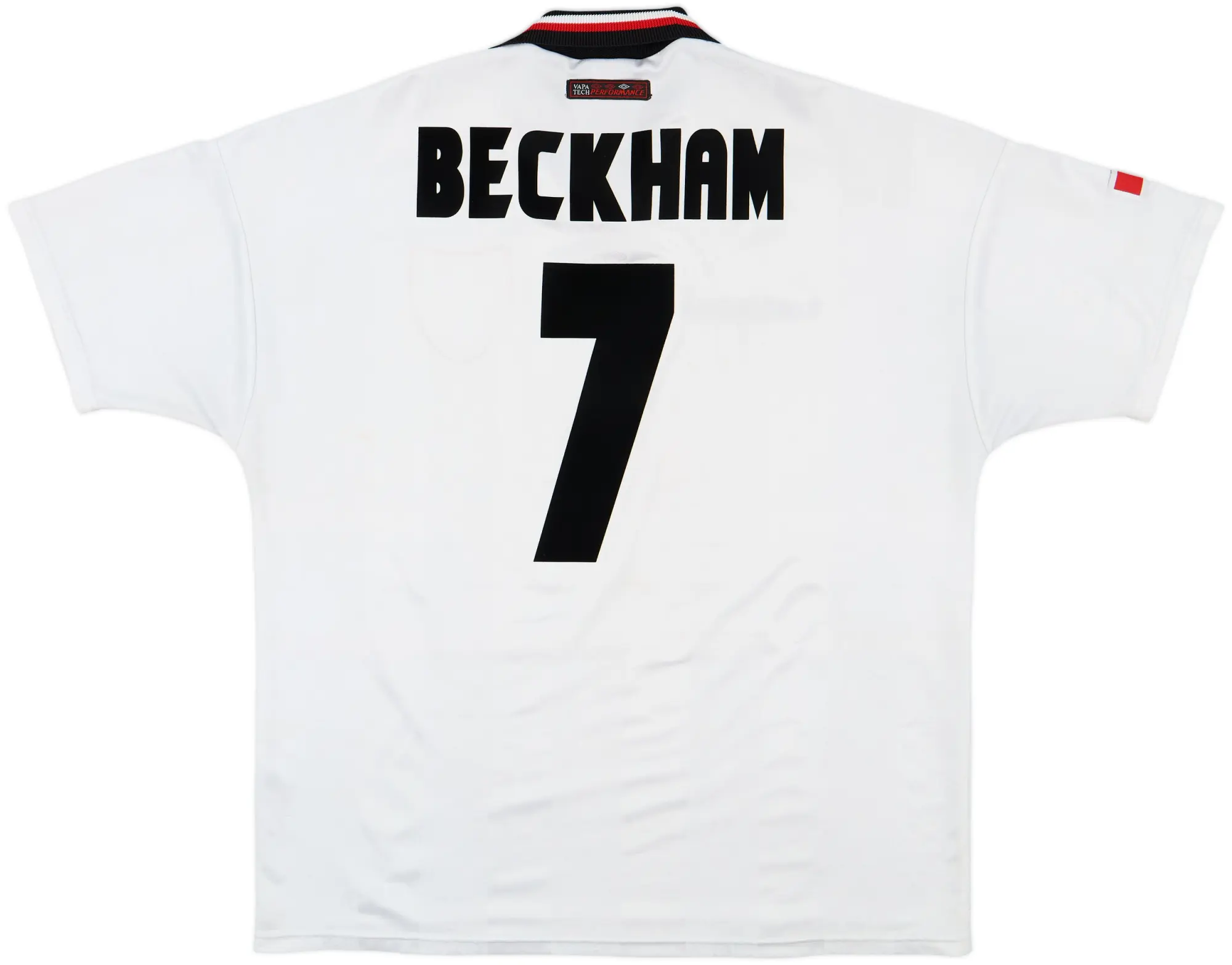 1997-99 Manchester United Away Shirt Beckham #7 - 6/10 - (XXL)
