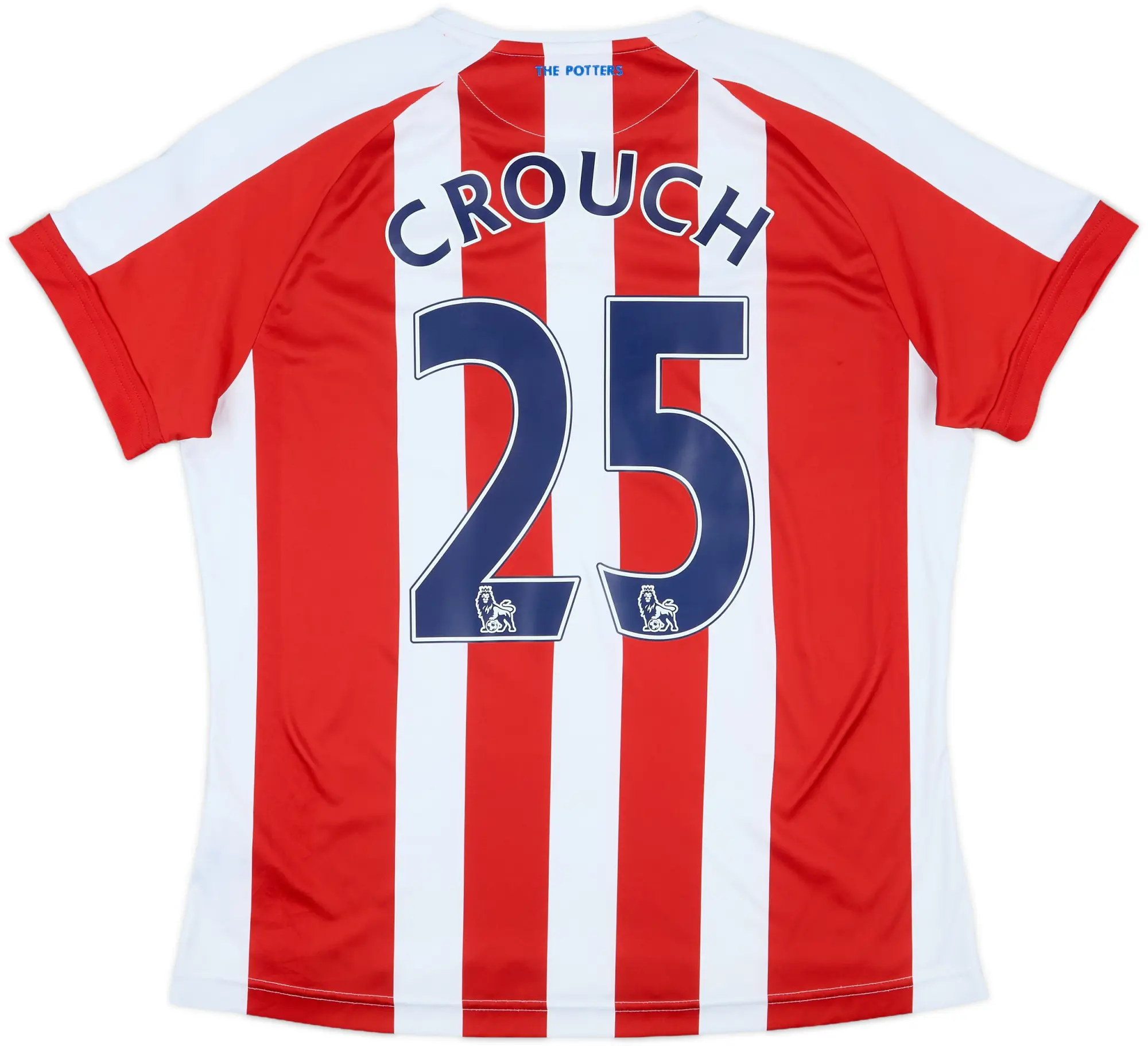 2014-15 Stoke City Home Shirt Crouch #25 - 9/10 - (L)