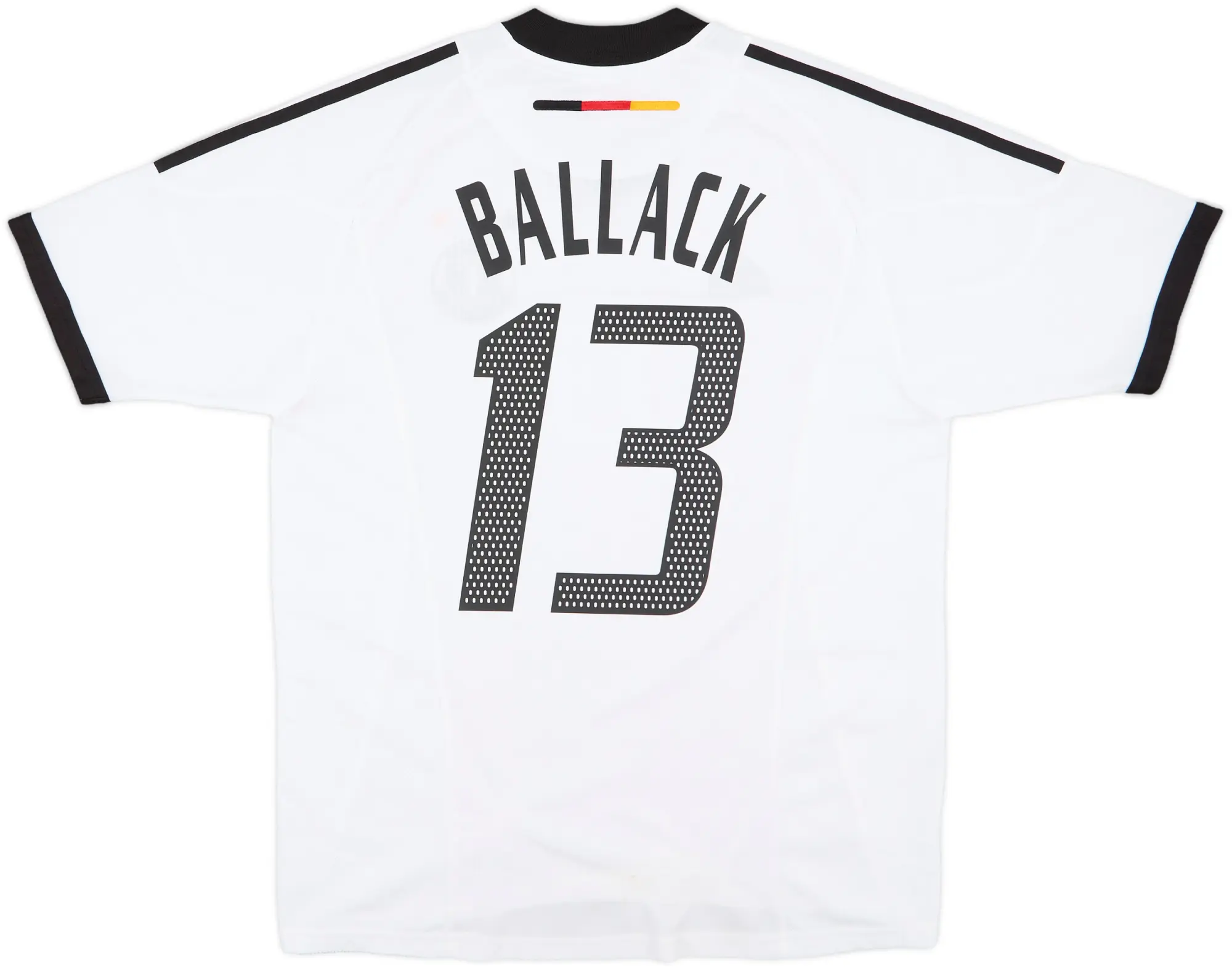 2002-04 Germany Home Shirt Ballack #13 - 8/10 - (M)