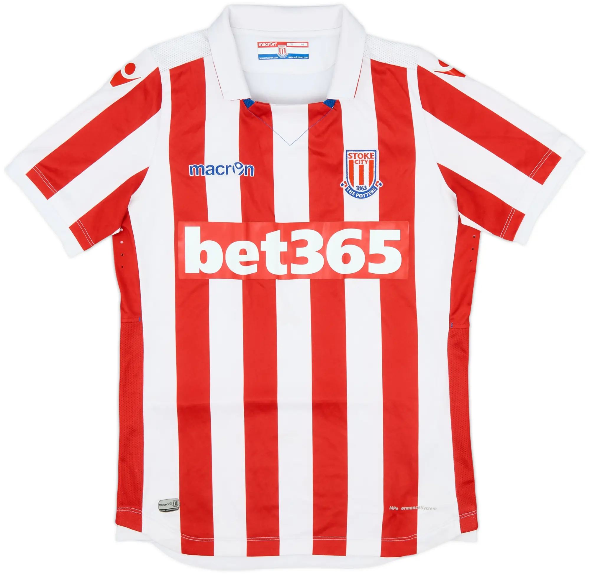 2018-19 Stoke City Home Shirt - 8/10 - (Women's XS)