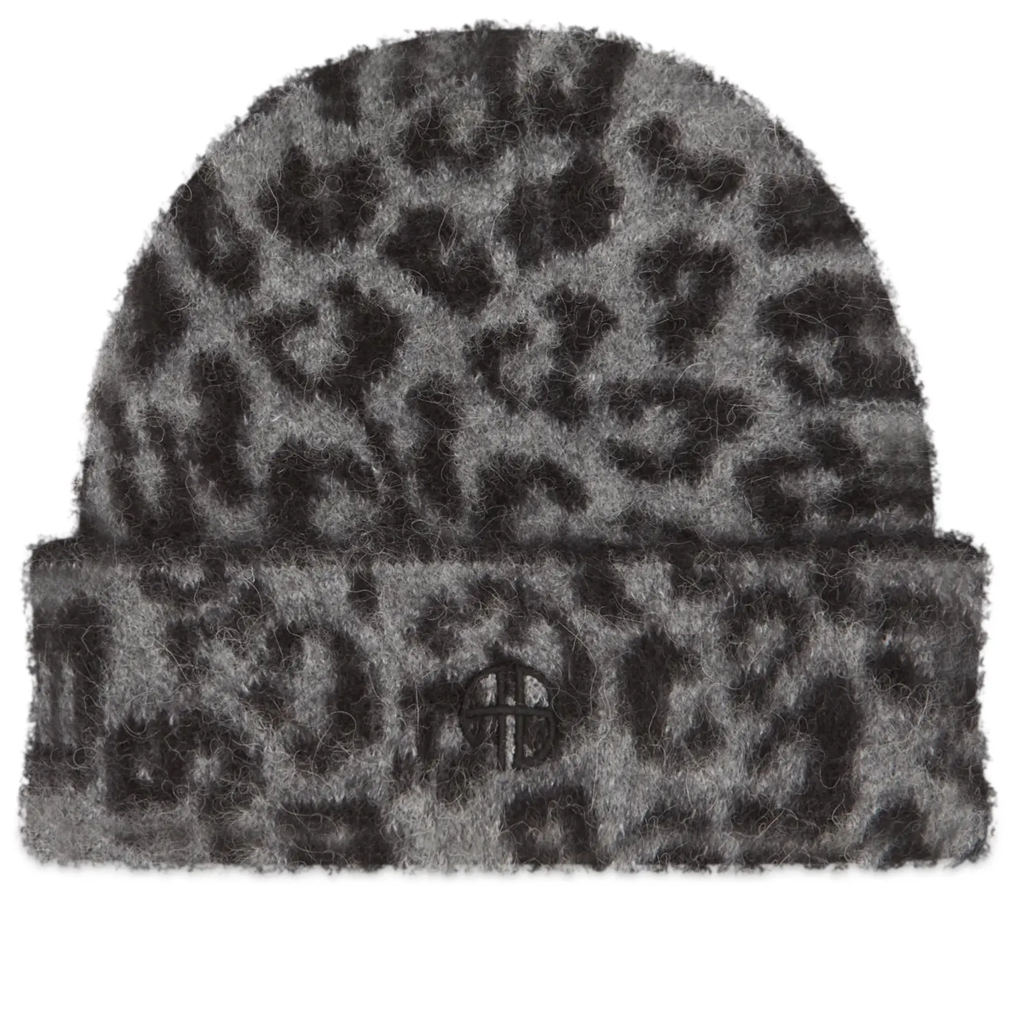 Anine Bing Women's Elia Leopard Beanie