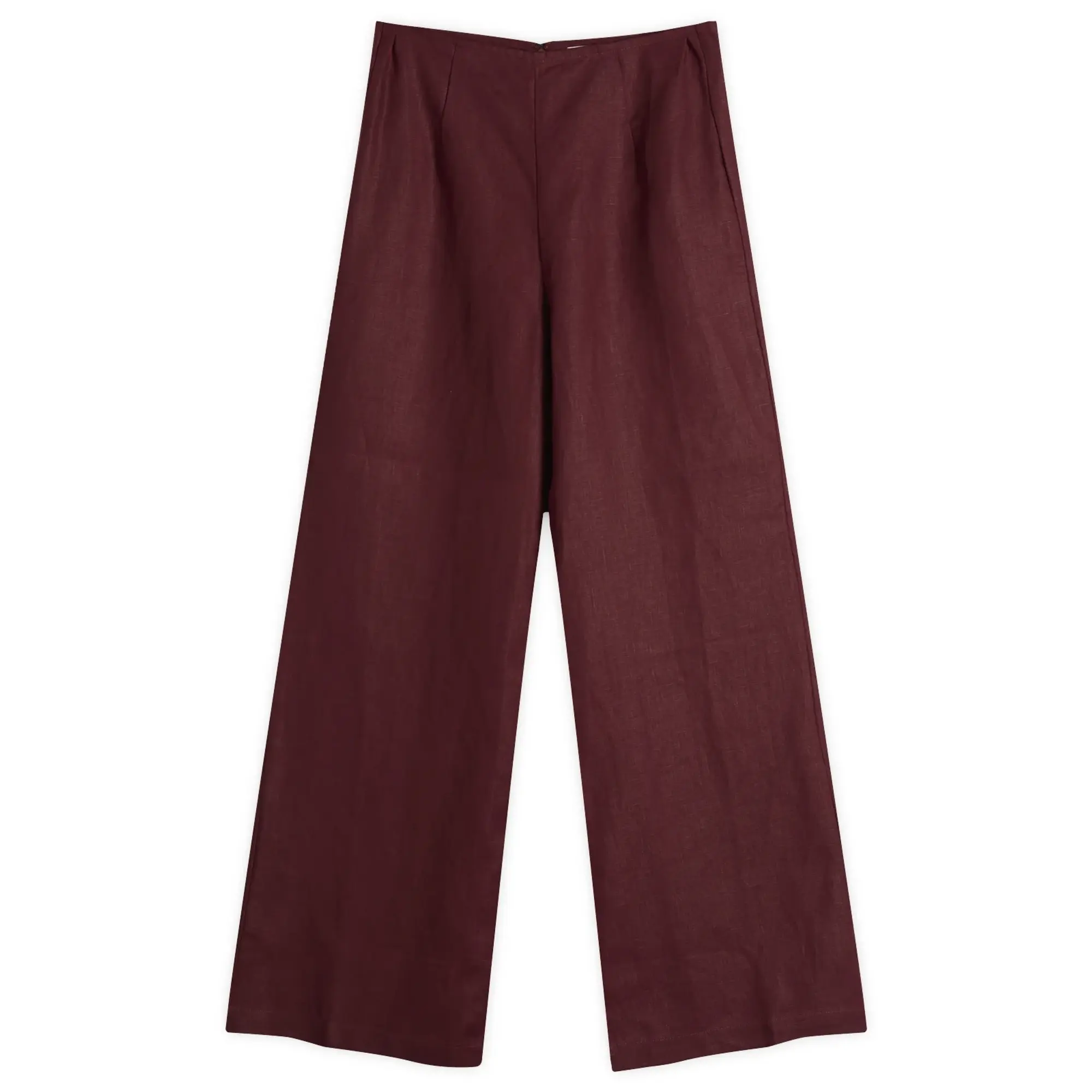 Faithfull The Brand Women's Syna Straight Pants Bordeaux