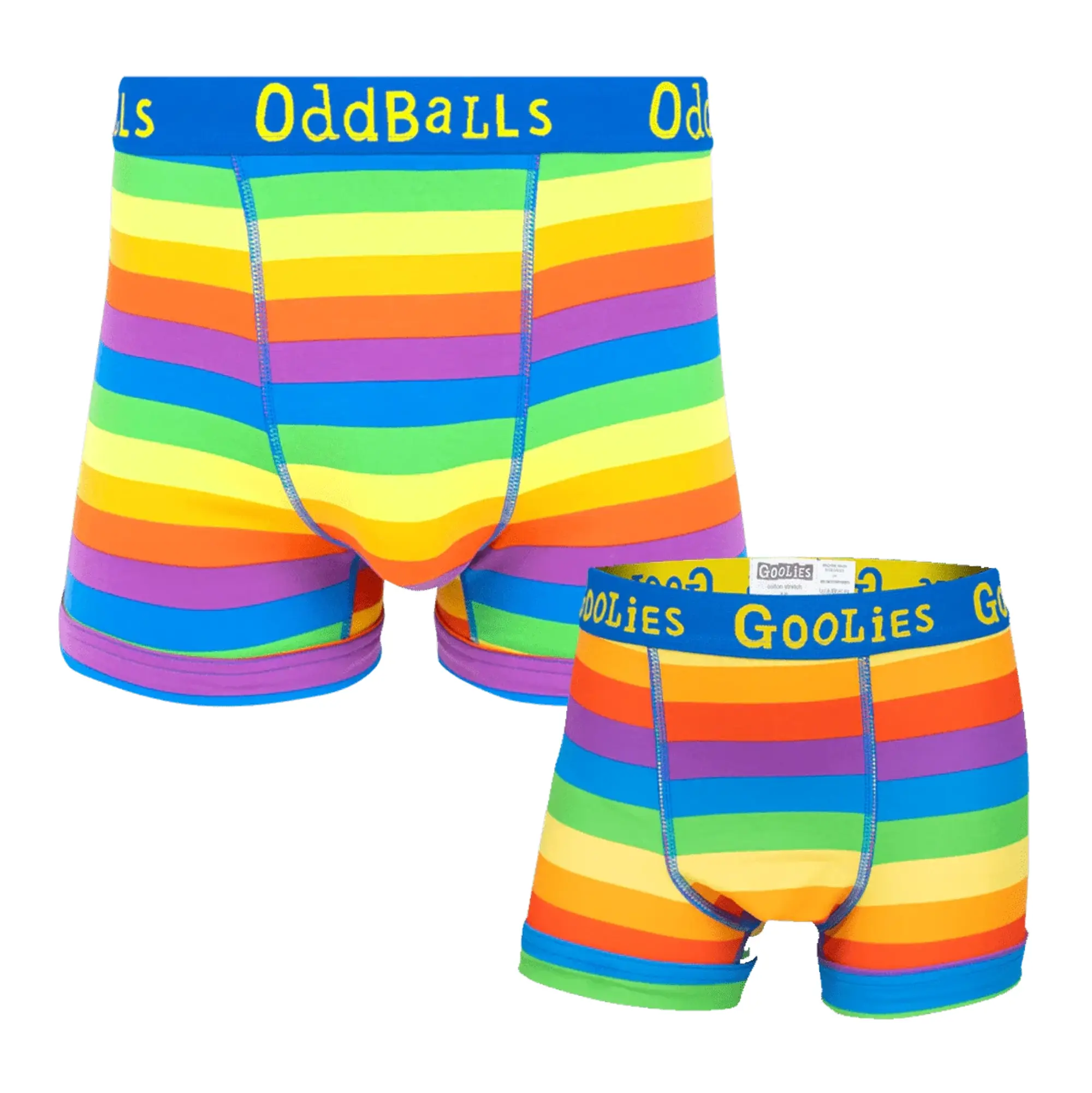 Rainbow - Dad & Lad Boxer Shorts Bundle