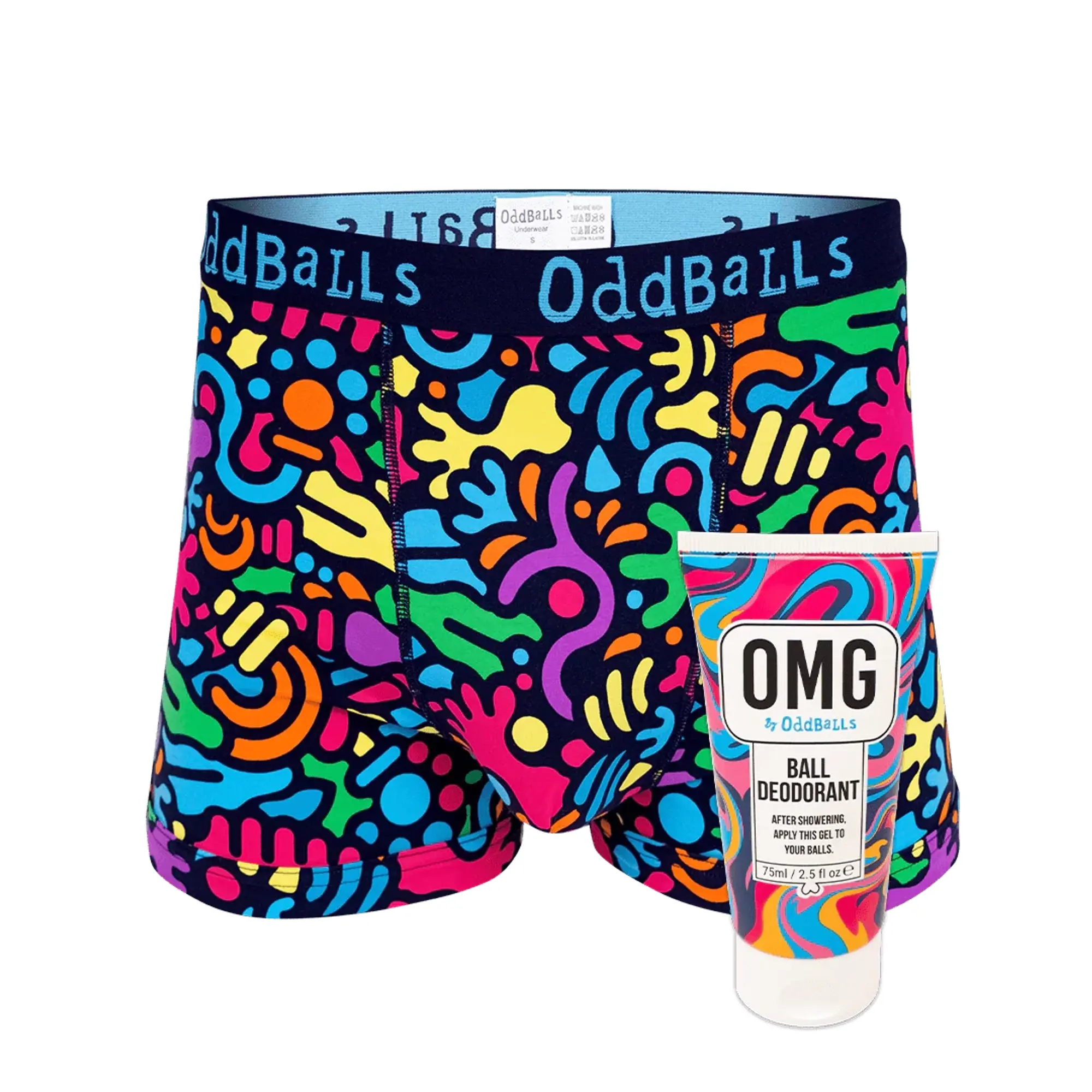 Jurassic - Mens Boxer Shorts & Ball Deodorant Bundle