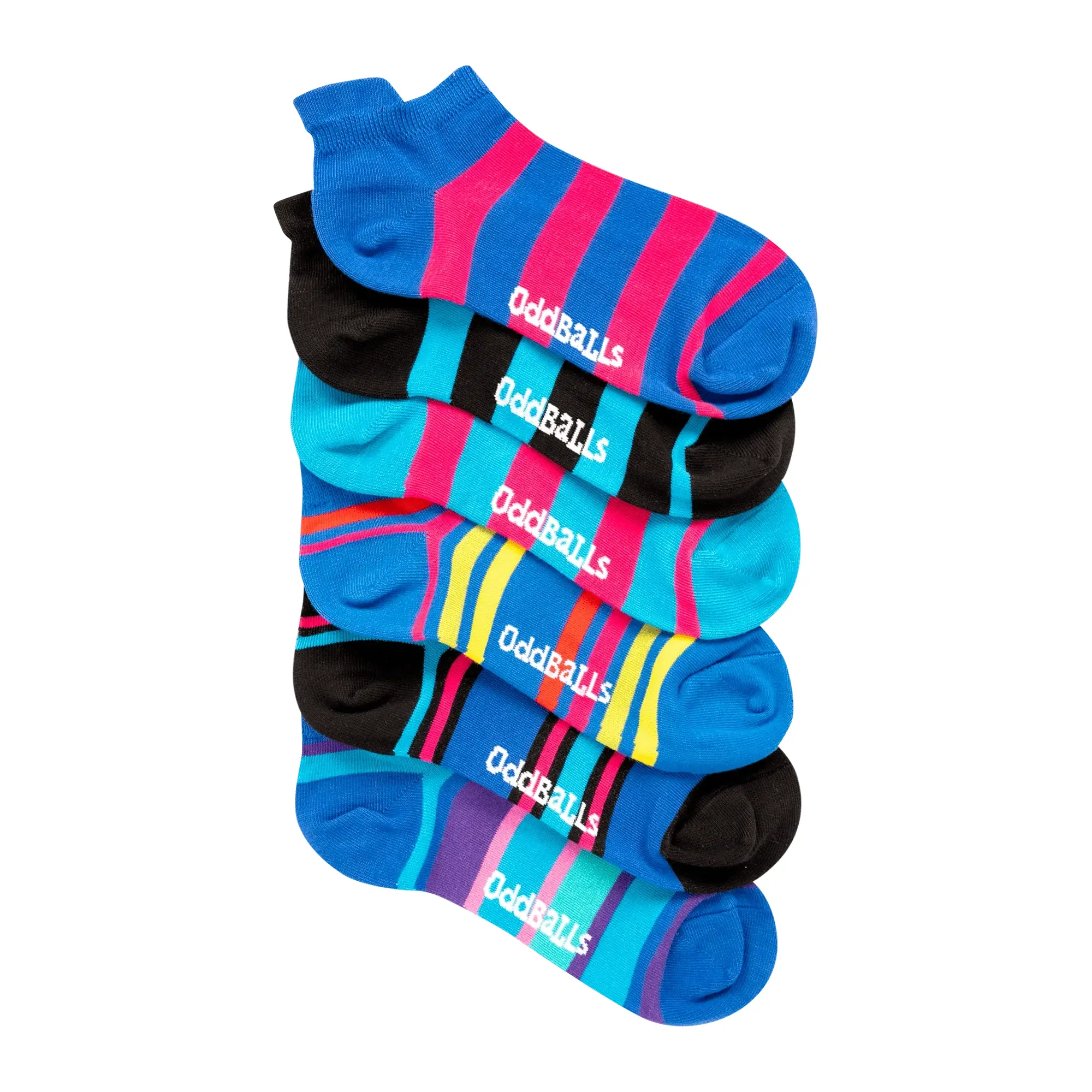 Mix Up Bundle - 6 Pack Ankle Sock Bundle